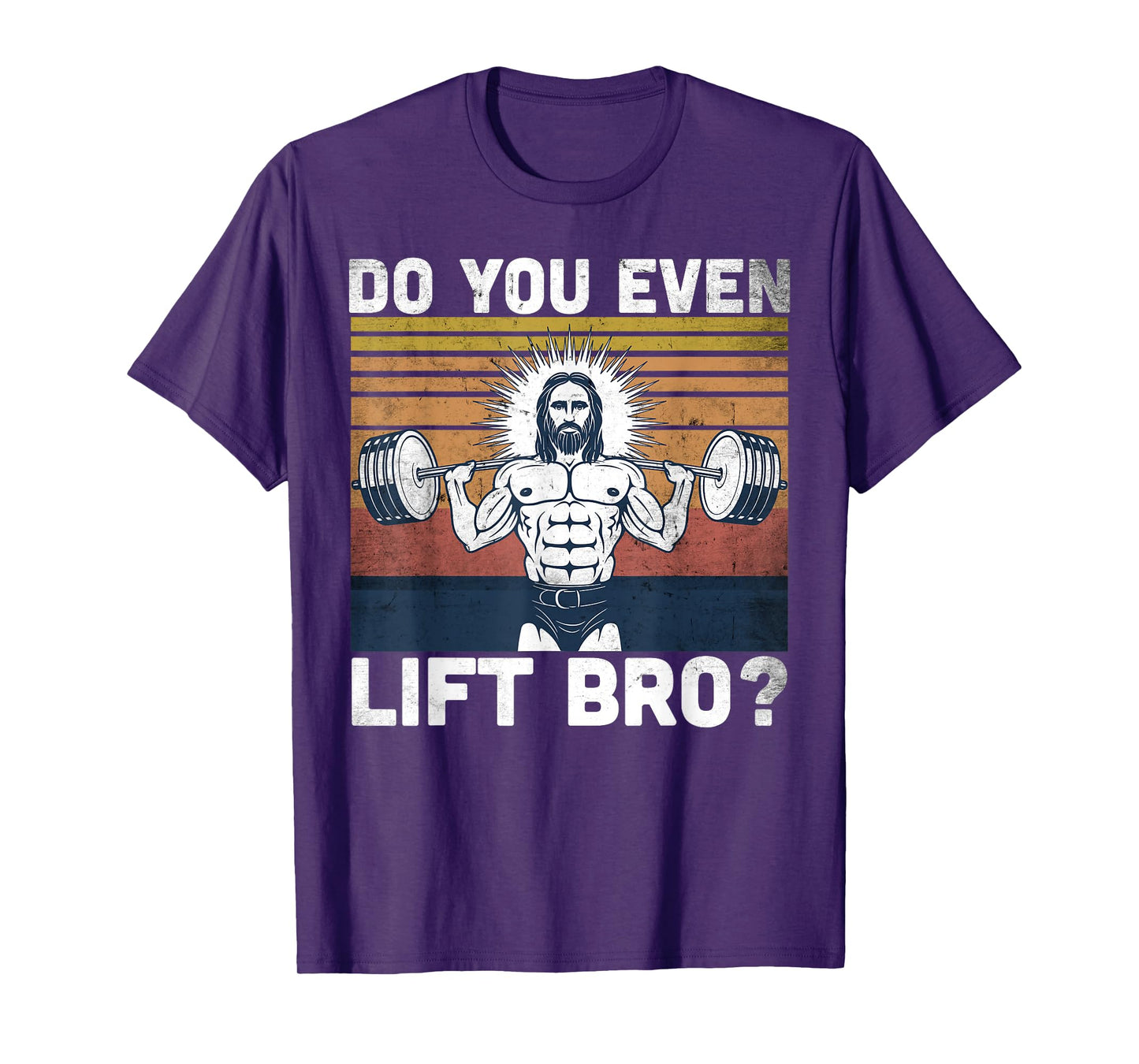 Do You Even Lift Bro? - Jesus Gym Shoes T-Shirt