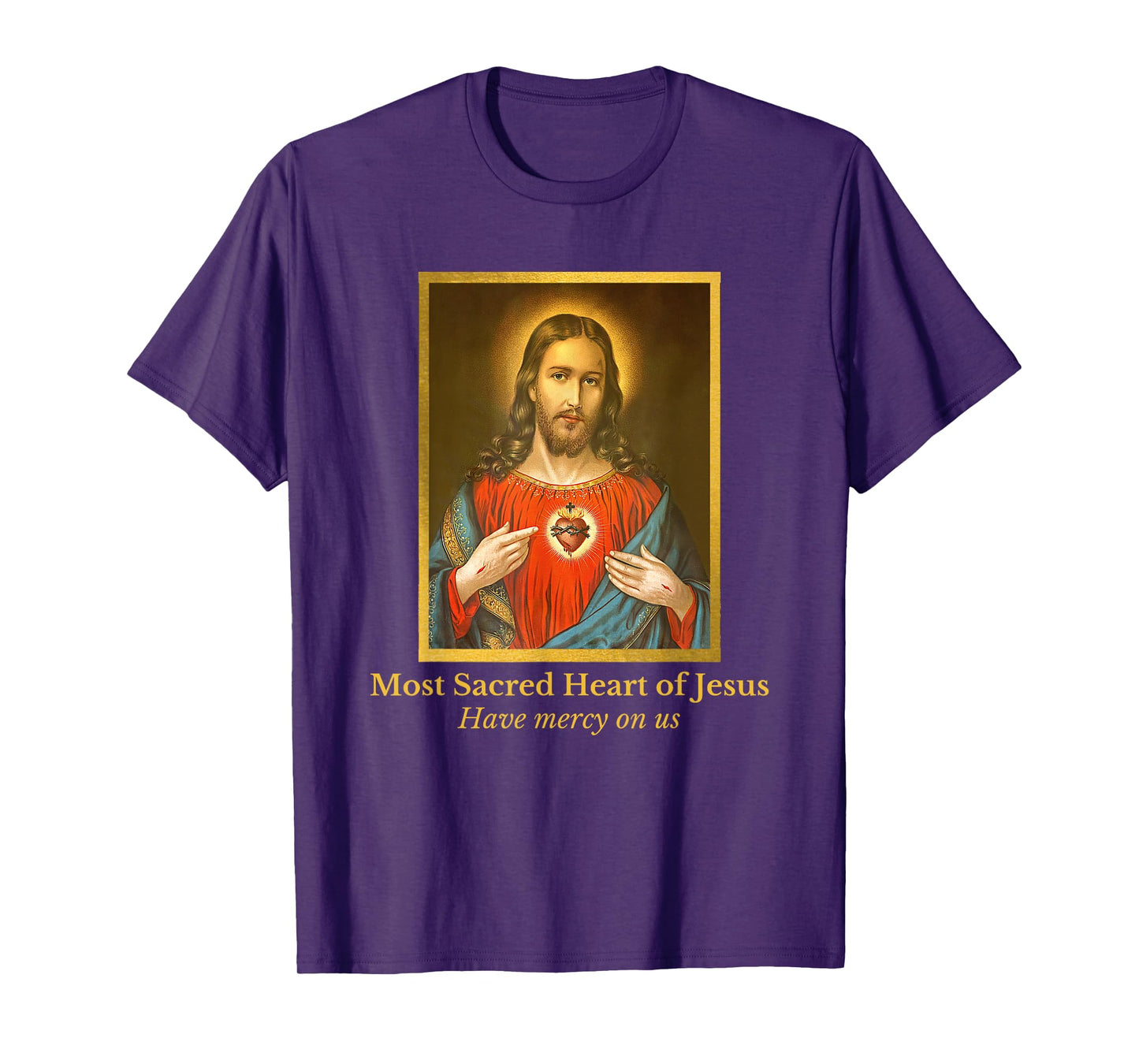Heart of Jesus Catholic Quote T-Shirt
