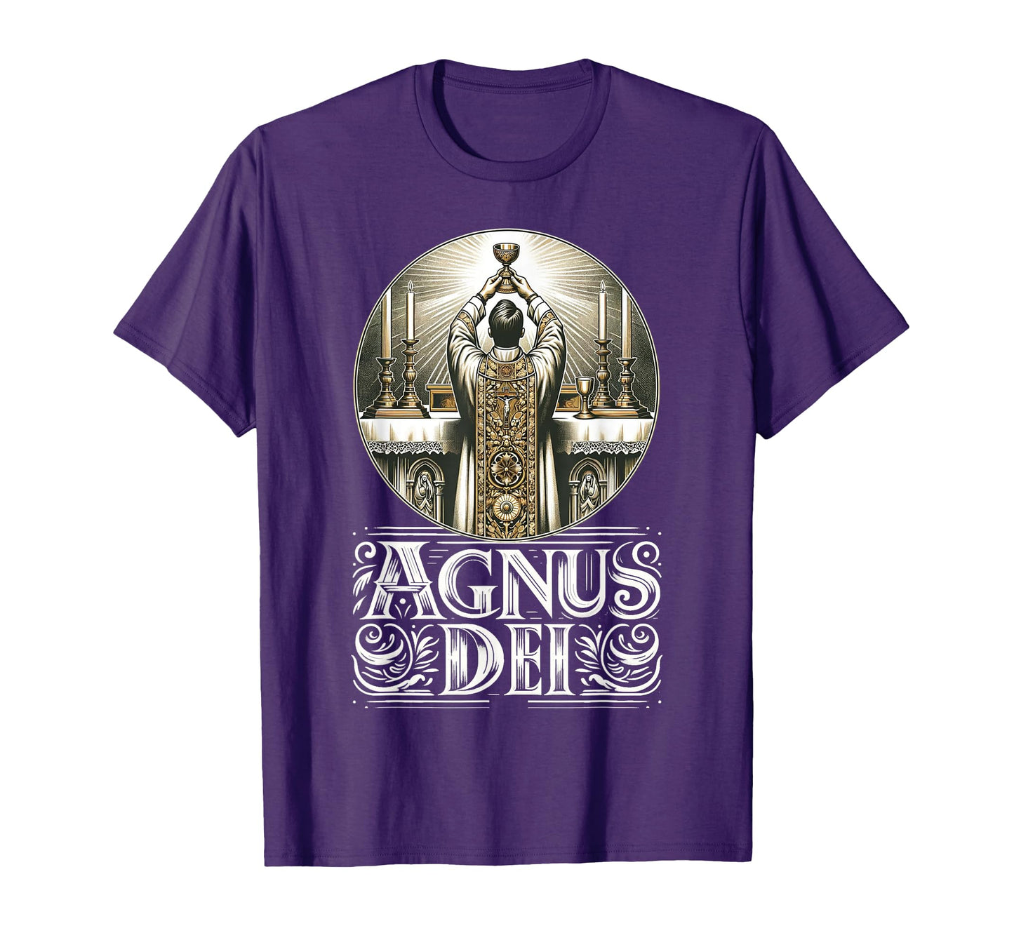 Eucharistic Consecration Traditional Latin Mass Catholic T-Shirt