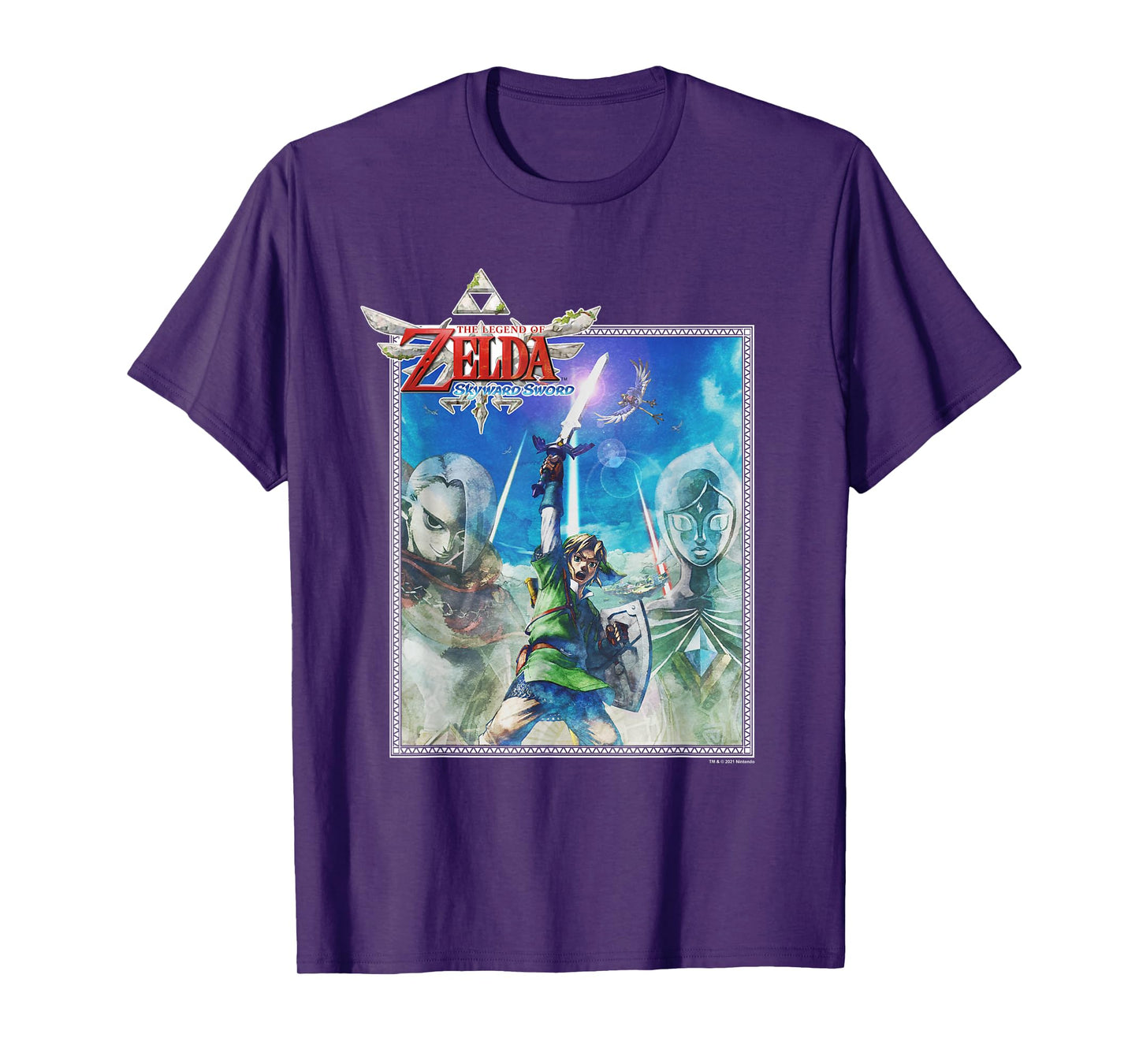 The Legend of Zelda The Skyward Sword Hyrule Poster T-Shirt