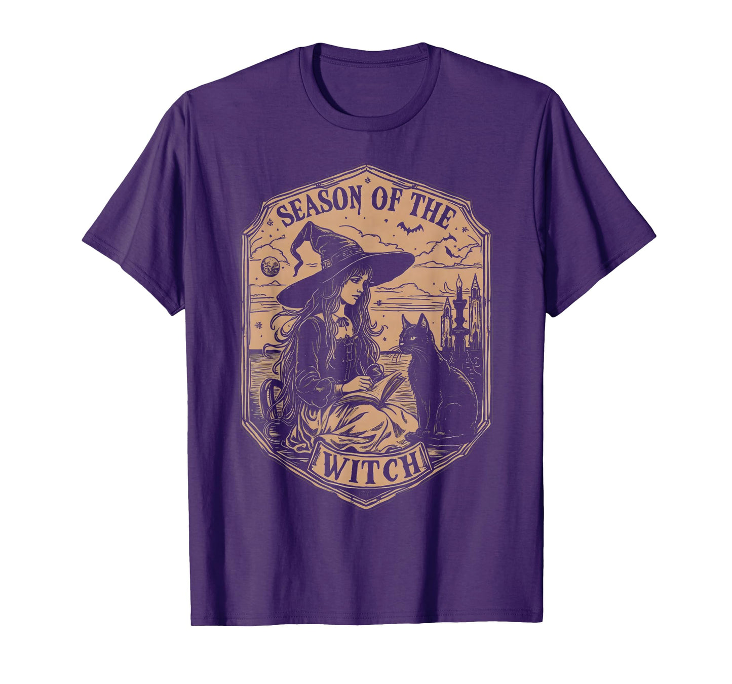 Season of The Witch Halloween Gothic Classic Party Costume T-Shirt
