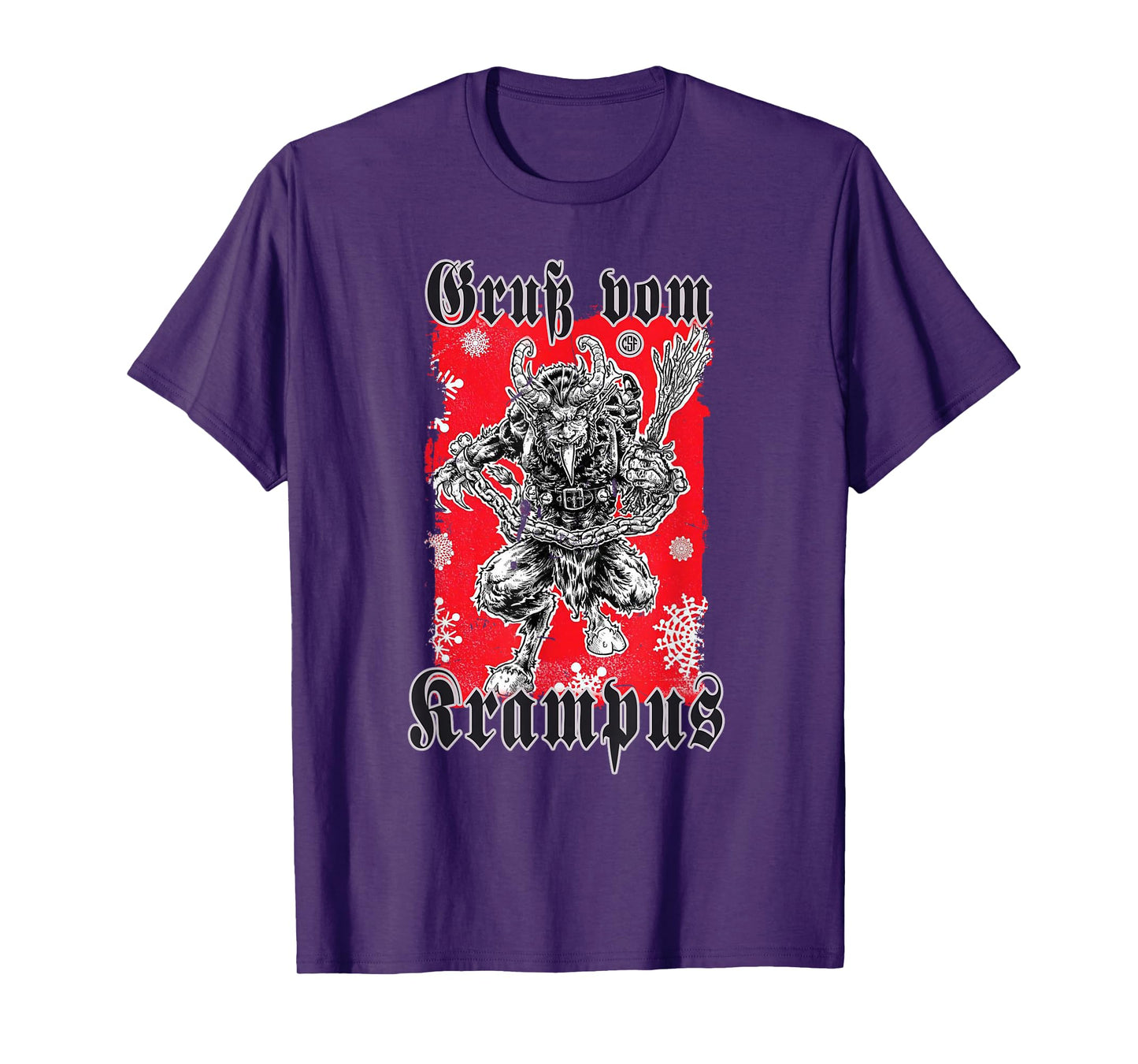 Greeting from Krampus Christmas Legend Figure T-Shirt