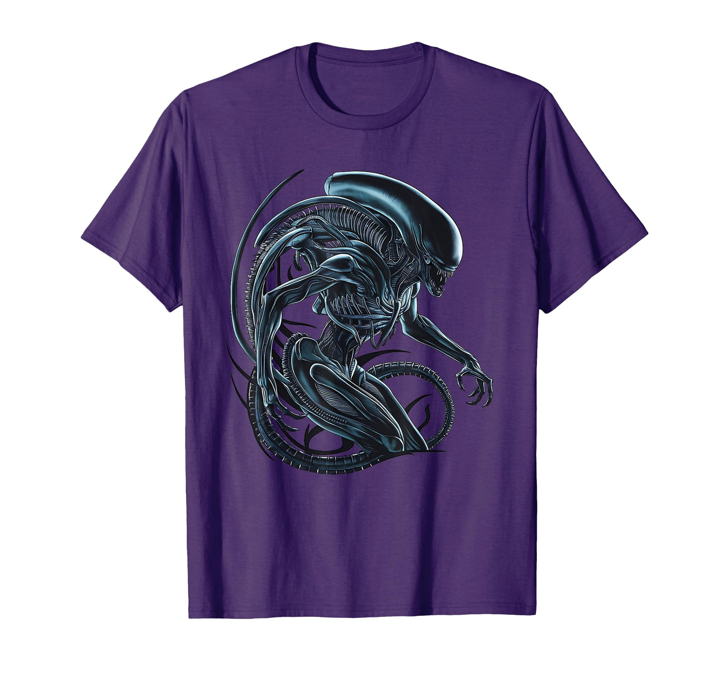 Alien Xenomorph Illustrated Poster T-Shirt