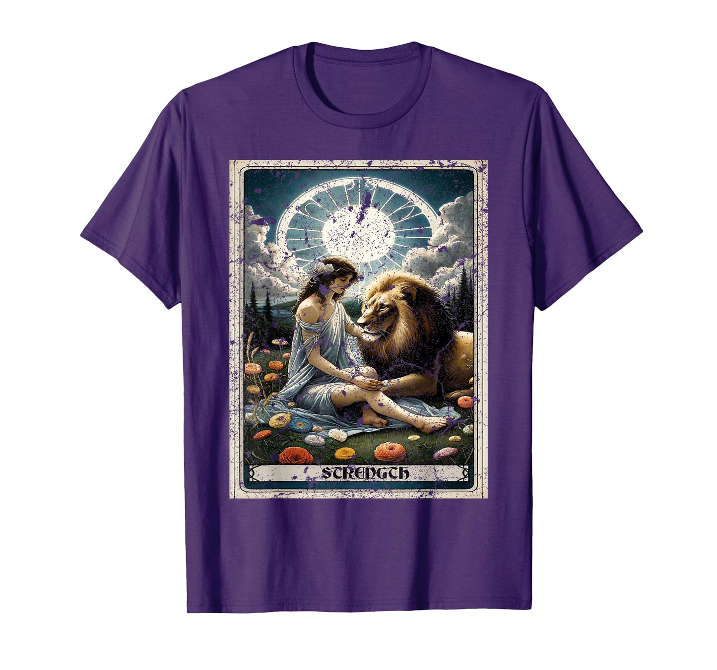 Strength Tarot Card T-Shirt