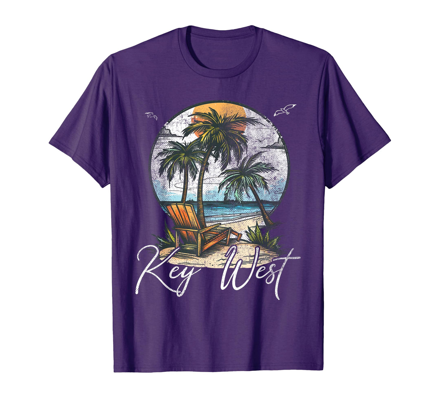 Key west Florida FL | Palm trees T-Shirt