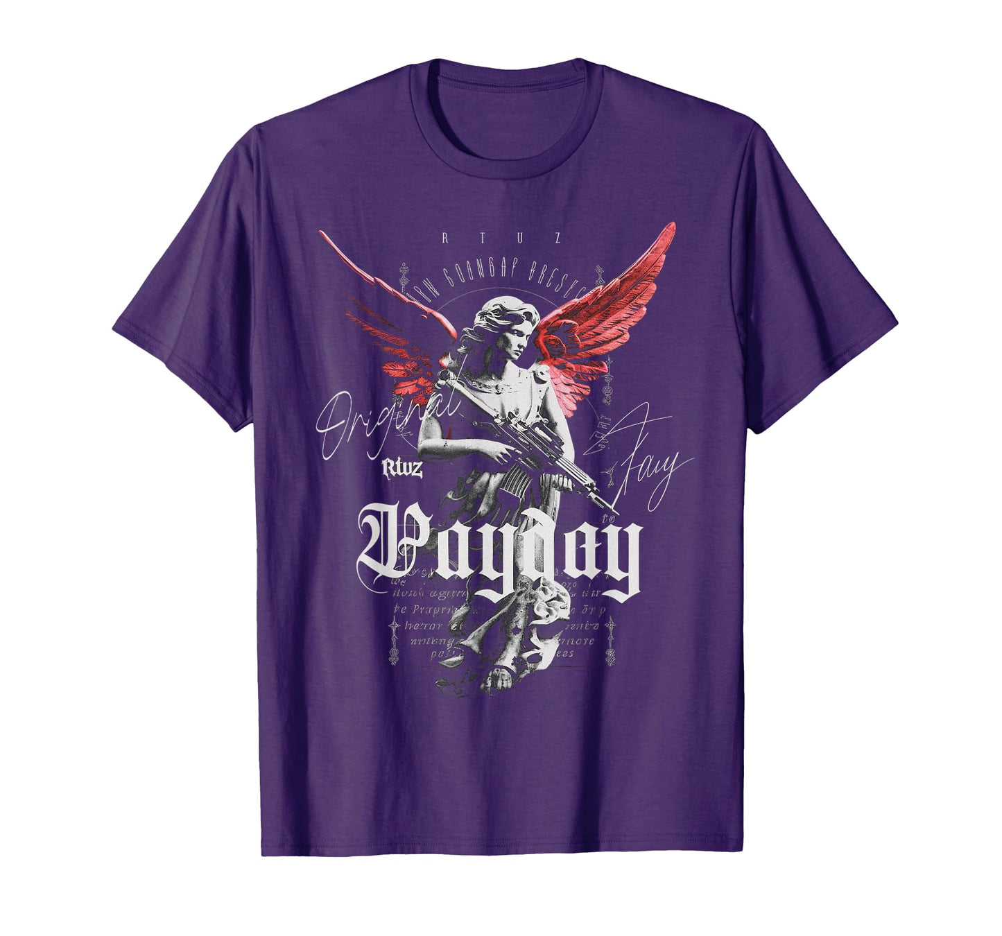 Hip Hop Y2K Vintage Hipster Edgy Urban Streetwear Angel T-Shirt