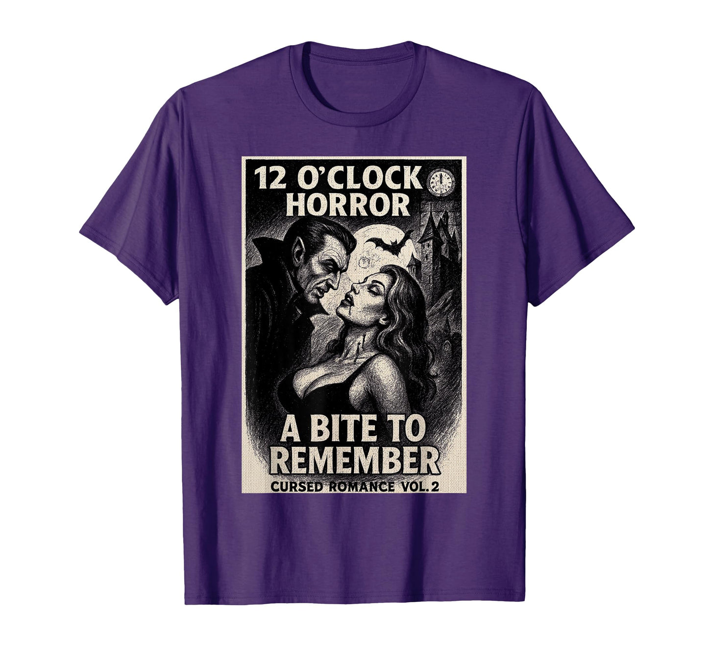 Cursed Romance Vol. 2 – A Bite to Remember Vampire Horror T-Shirt