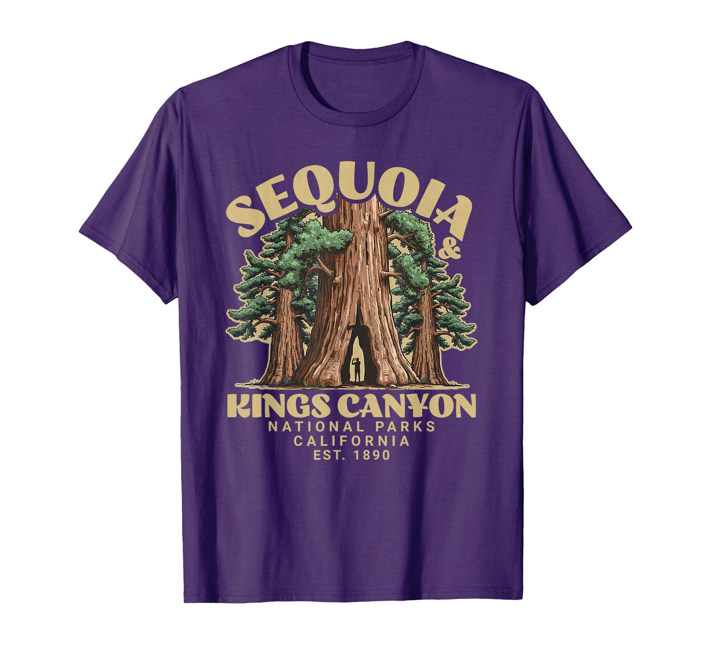 Sequoia kings Canyon National Parks T-Shirt