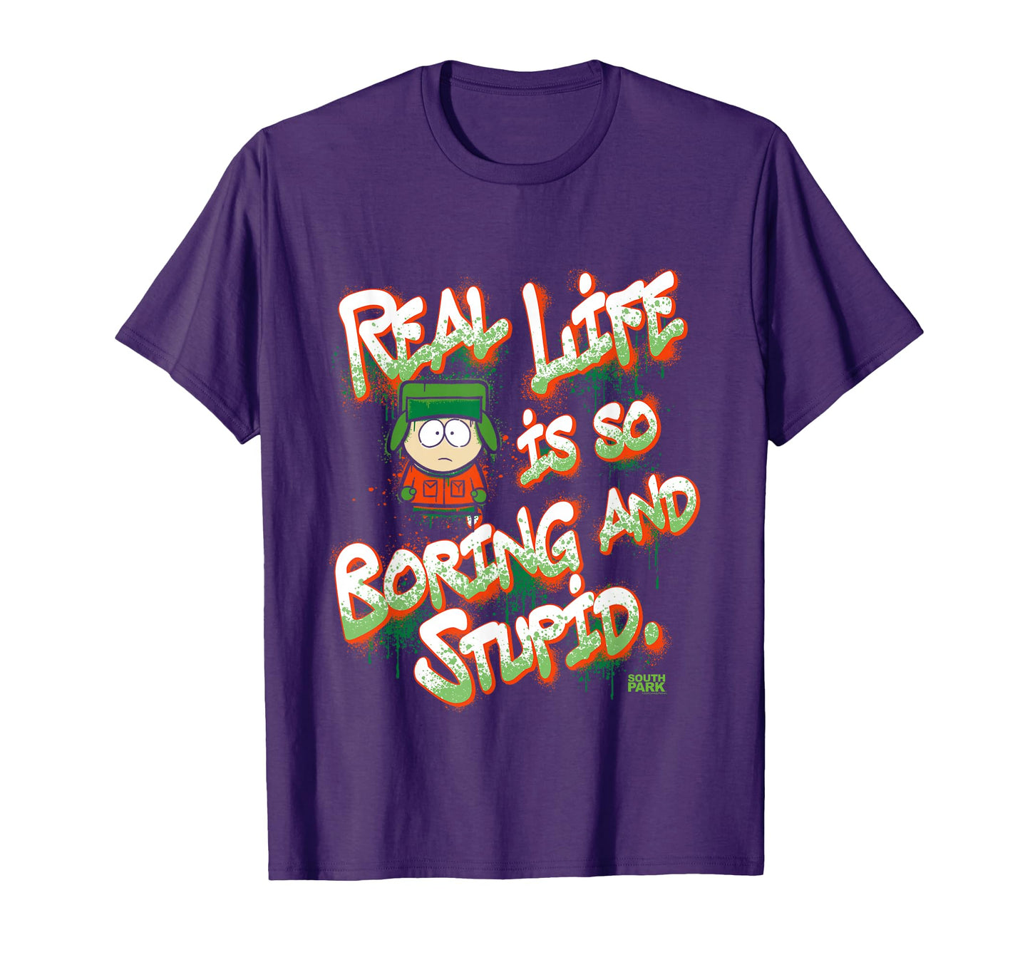 South Park Kyle Real Life Graffiti T-Shirt