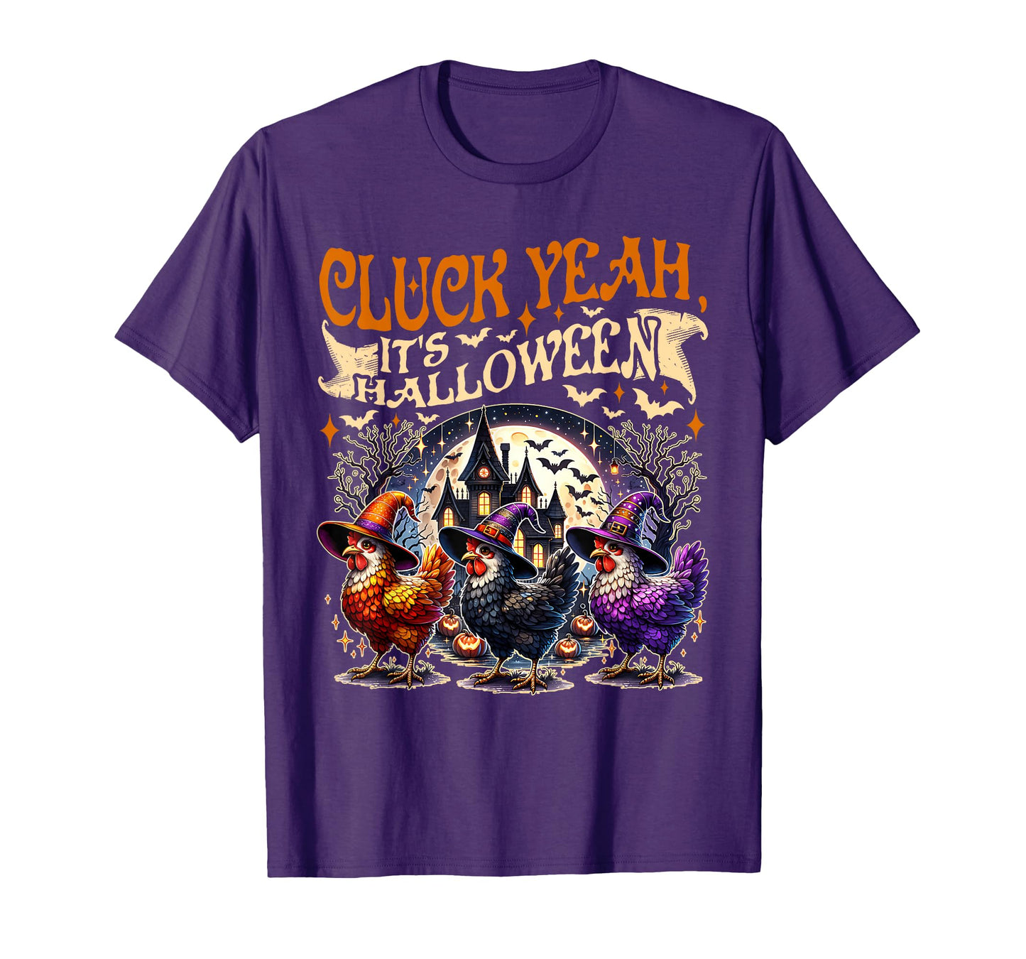 Cluck Yeah Its Halloween Chicken Costume Funny T-Shirt