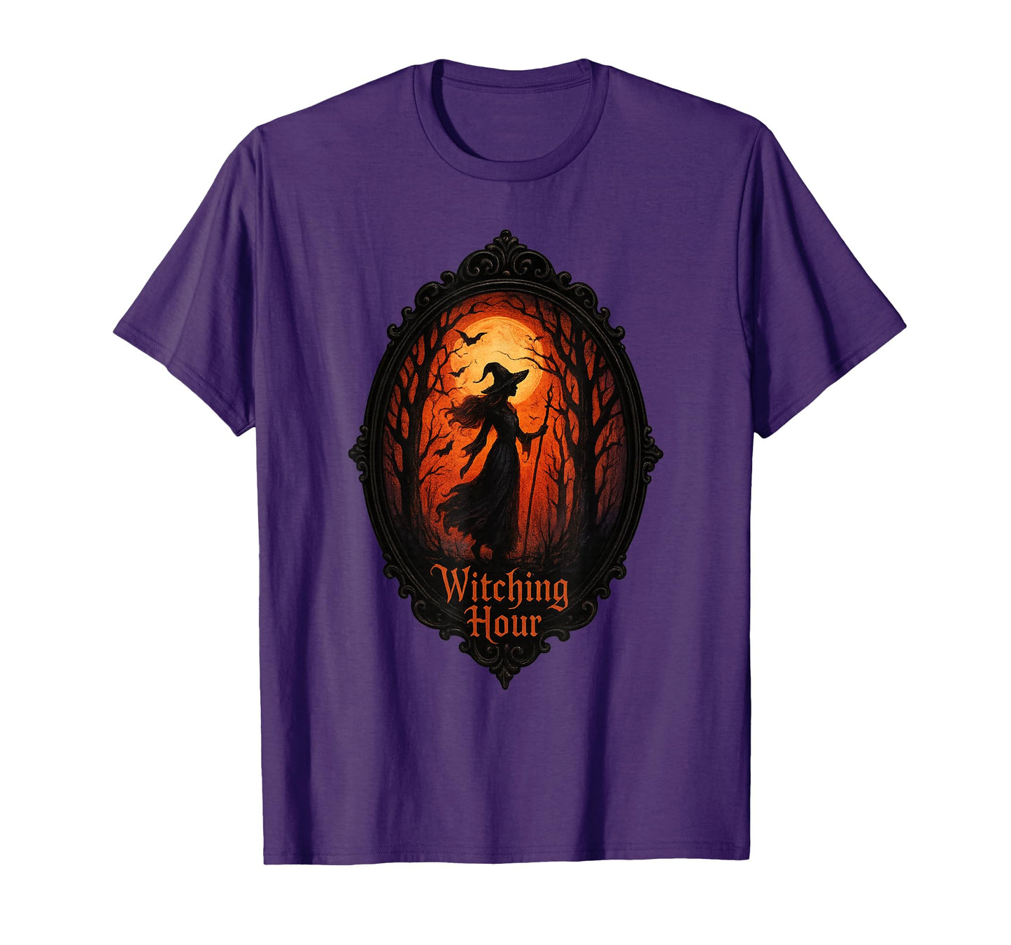 Goth Gothic Witch Vintage Victorian Era Halloween Party T-Shirt