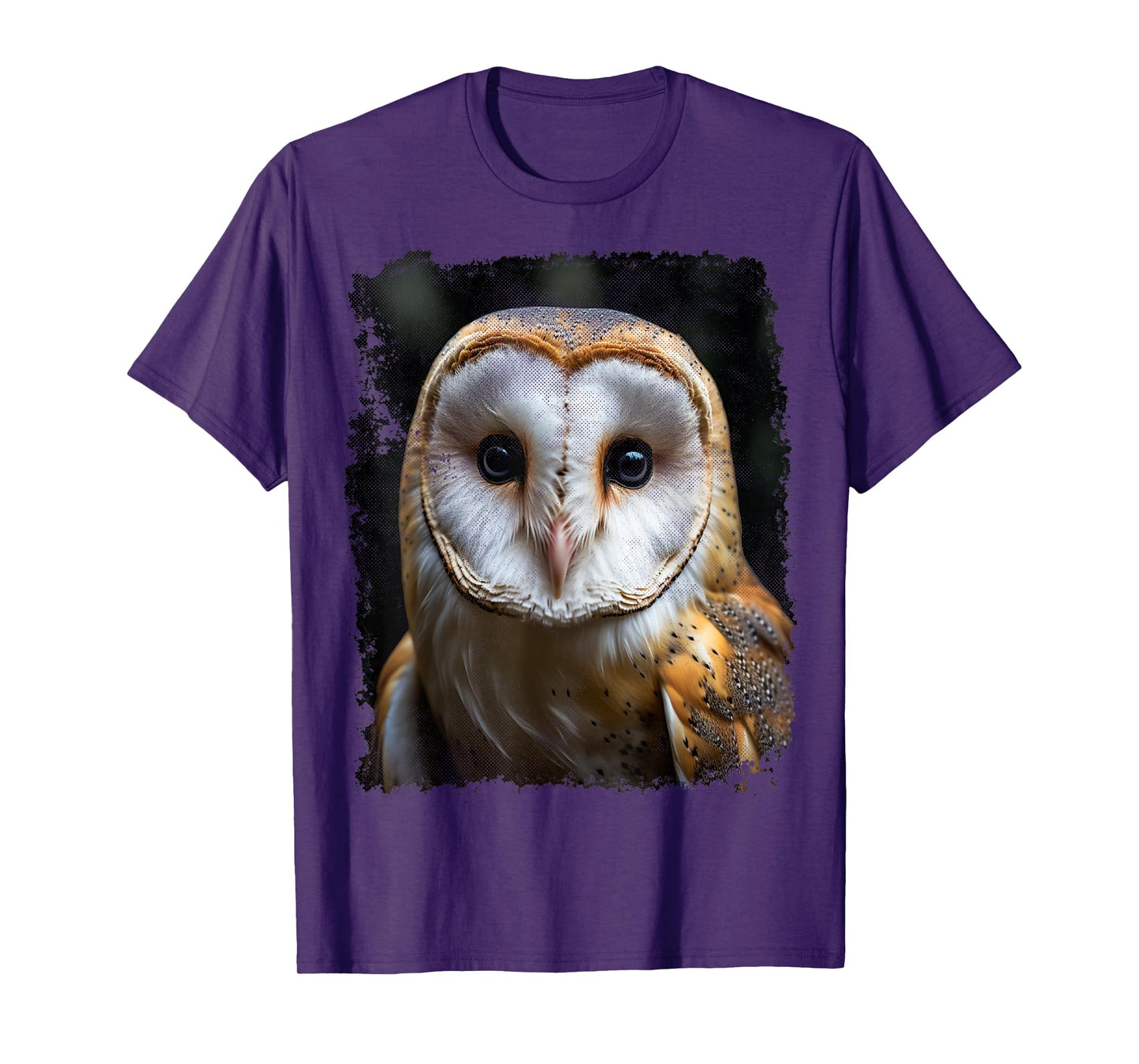 Vintage Barn Owl Animal Graphic T-Shirt