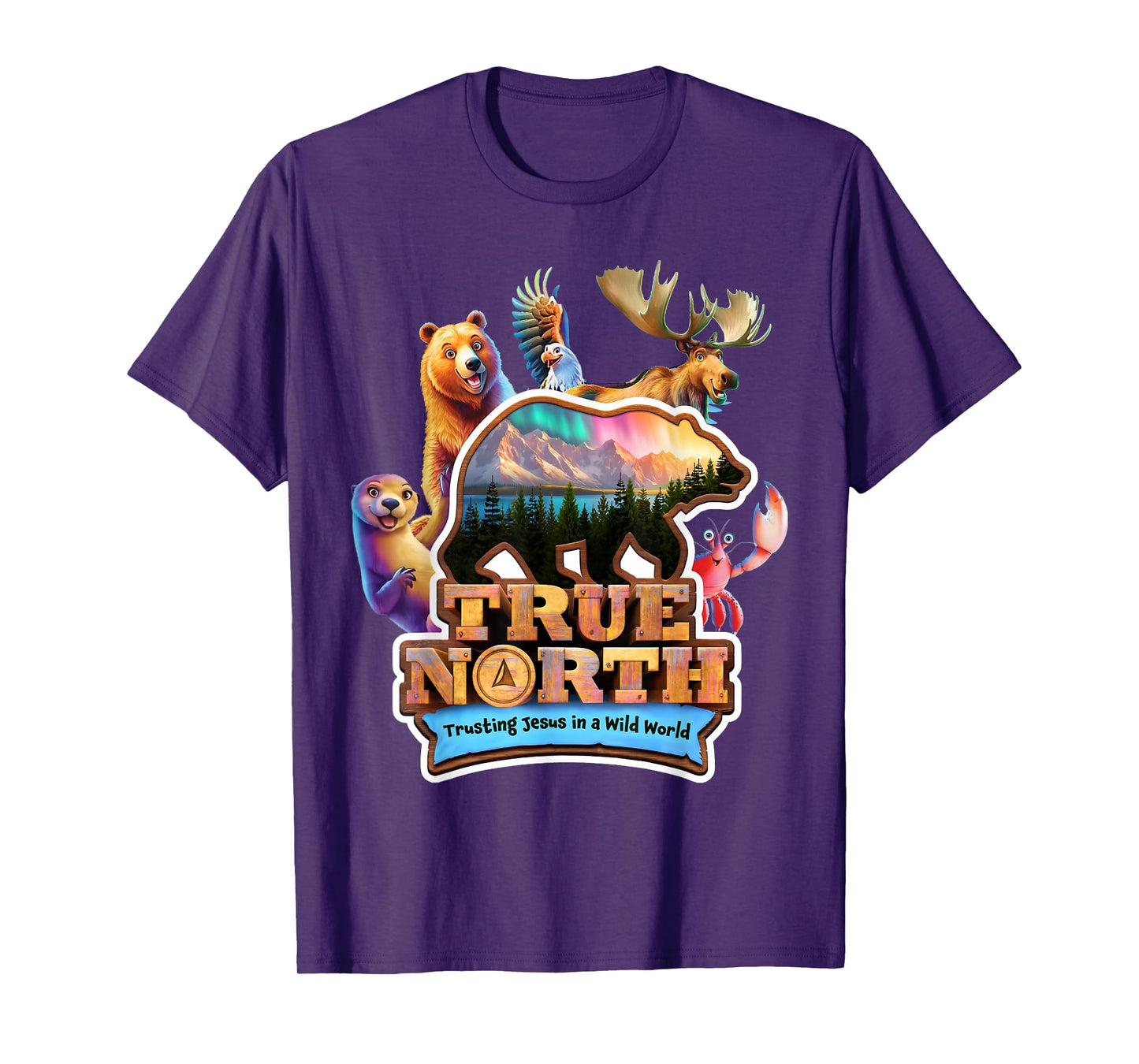 True North VBS 2025 Trusting Jesus Christian Camp T-Shirt