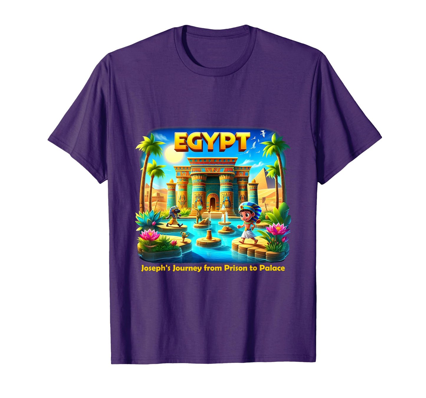 VBS 2025 Camp Youth Trip Egypt Adventure Kids T-Shirt