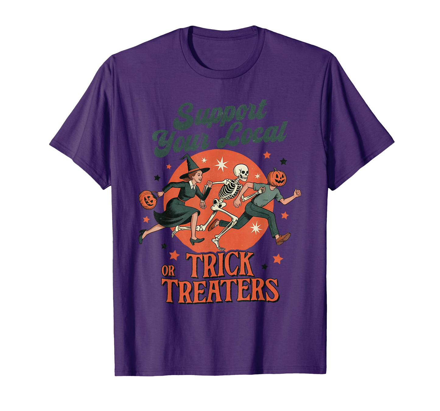 Retro Halloween Trick or Treat Fun T-Shirt