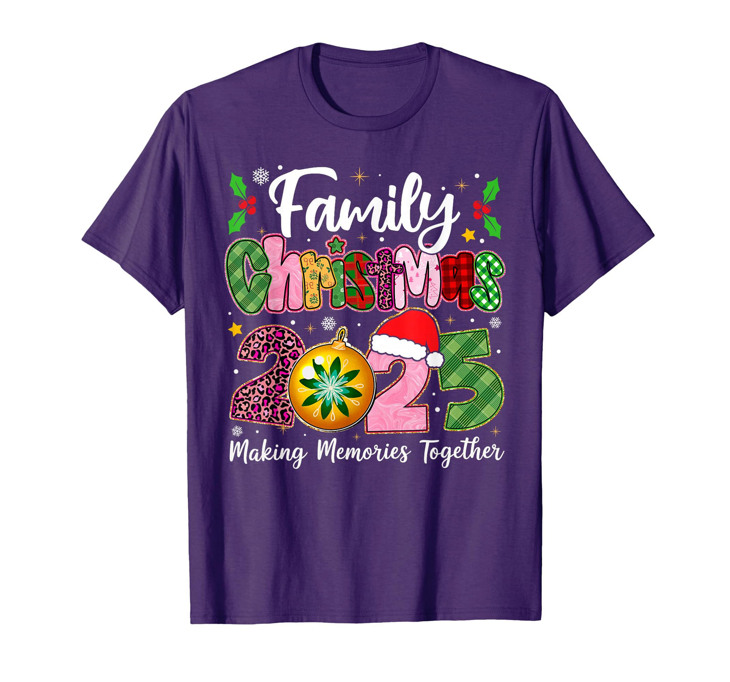 Cruise Squad Making Memories Together Family Trip Christmas T-Shirt