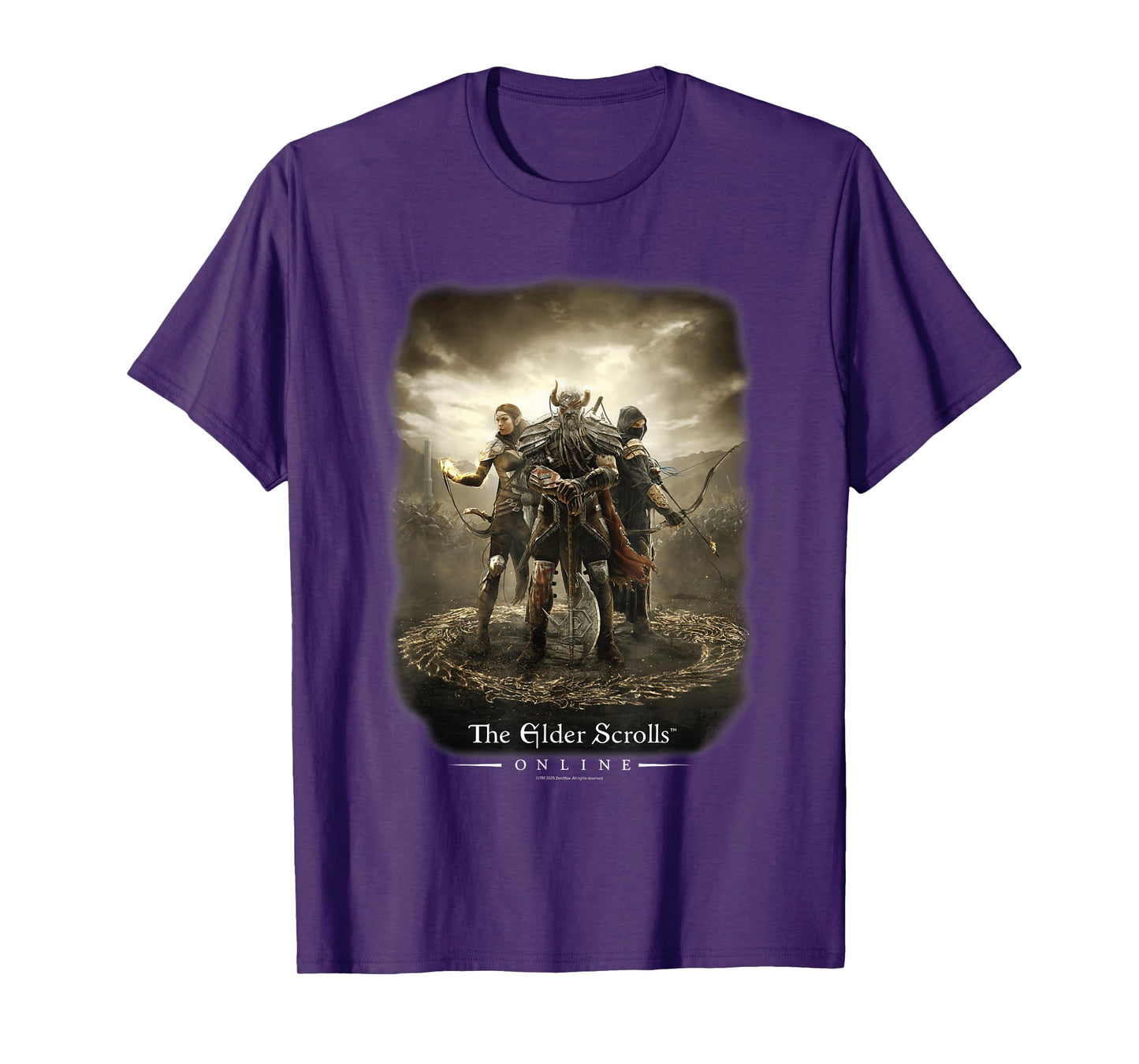 Elder Scrolls Online Trio of Tamriel Video Game T-Shirt