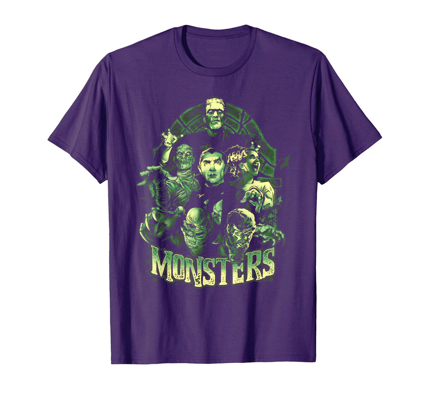 Vintage Funny Monster Mash Frankenstein Horror Movies Lovers T-Shirt