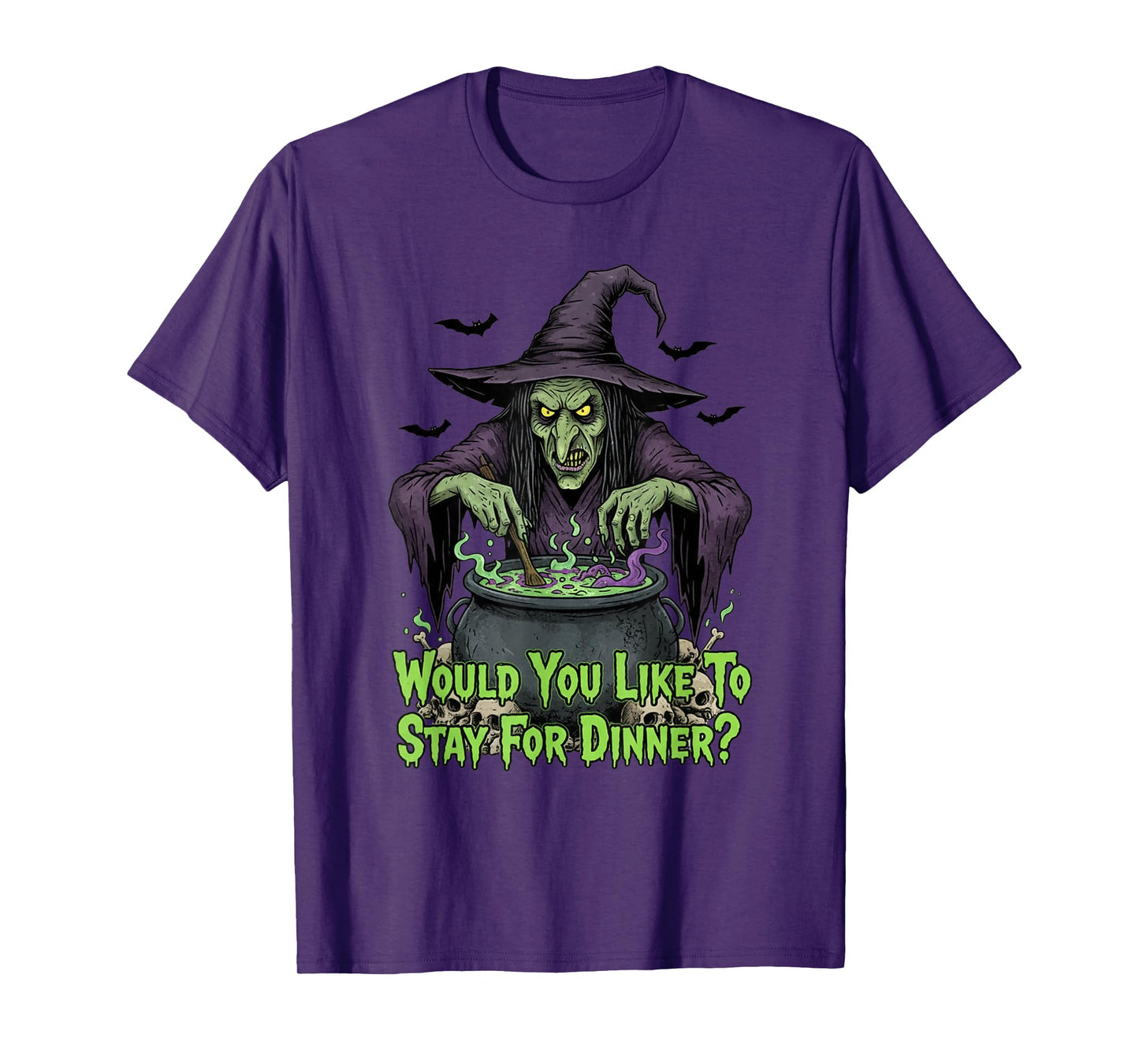 Halloween Witch Stay for Dinner? T-Shirt