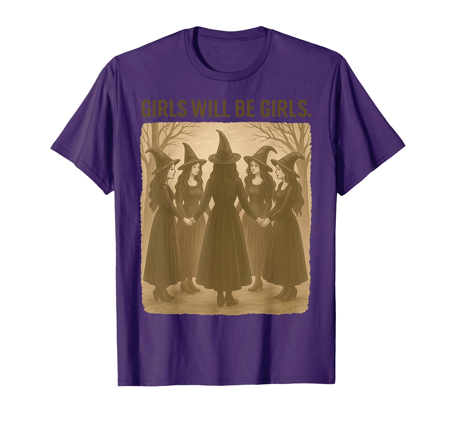 Retro Witchy Vibes Halloween Aesthetic Costume T-Shirt