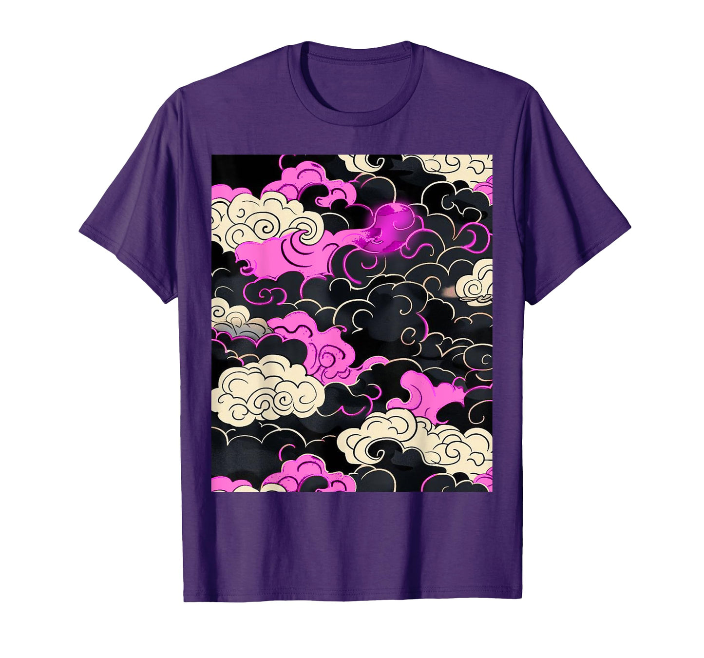 Pink Graphic Above The Clouds Pink Graphic T-Shirt