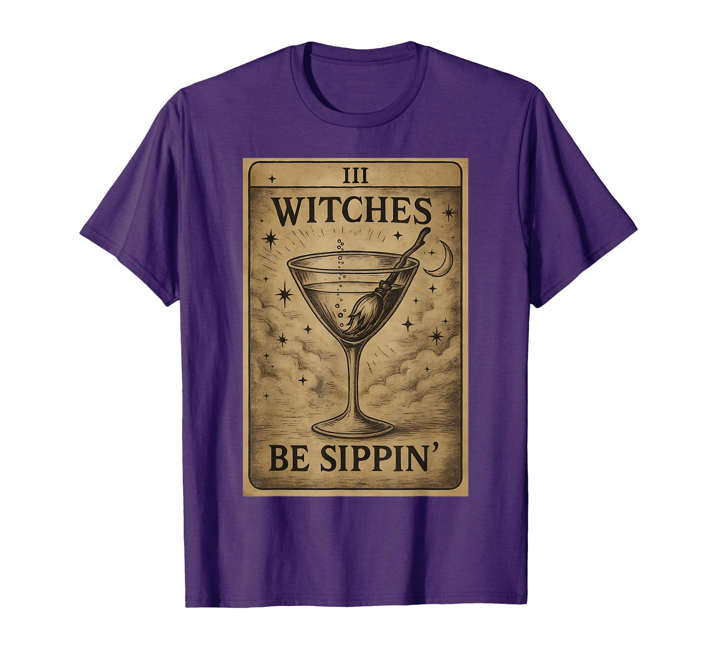 Drinking Party Witches Be Sippin Classic Witch Halloween T-Shirt
