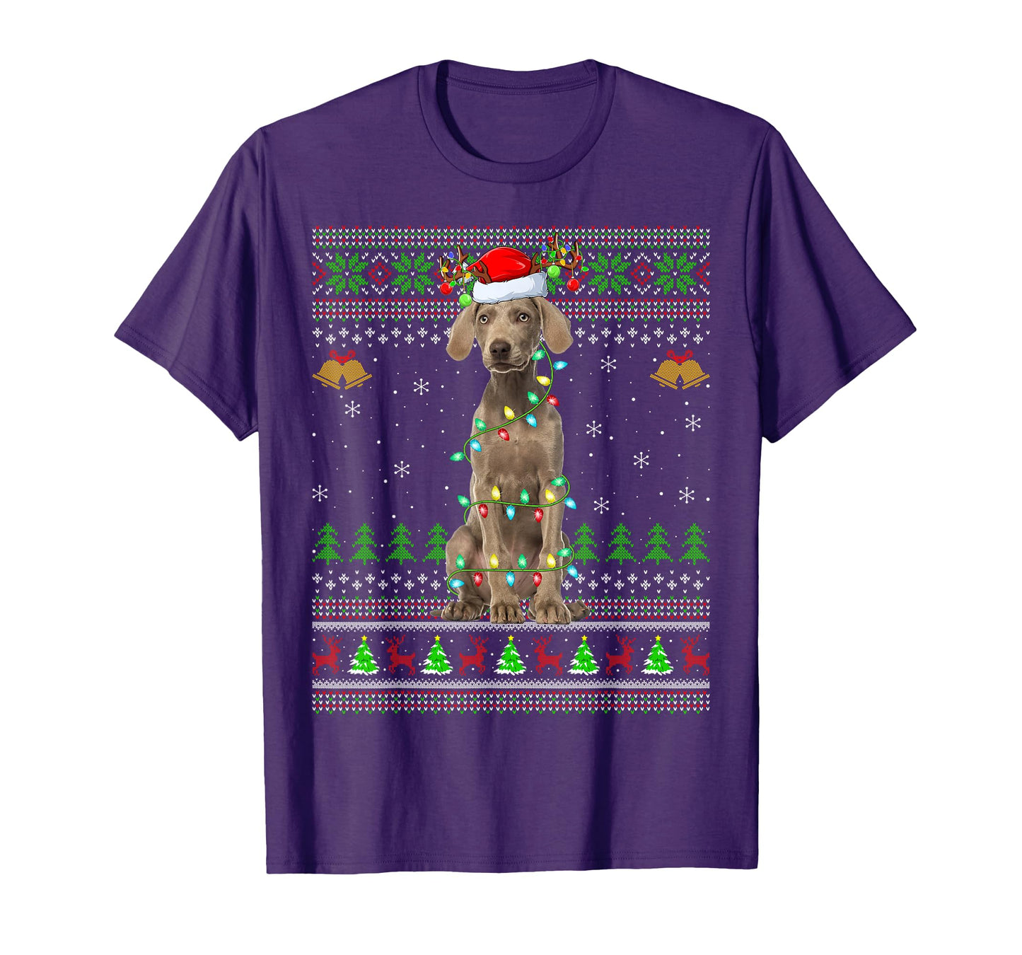 Australian Cattle Dog Ugly Christmas Sweaters Holiday Xmas T-Shirt