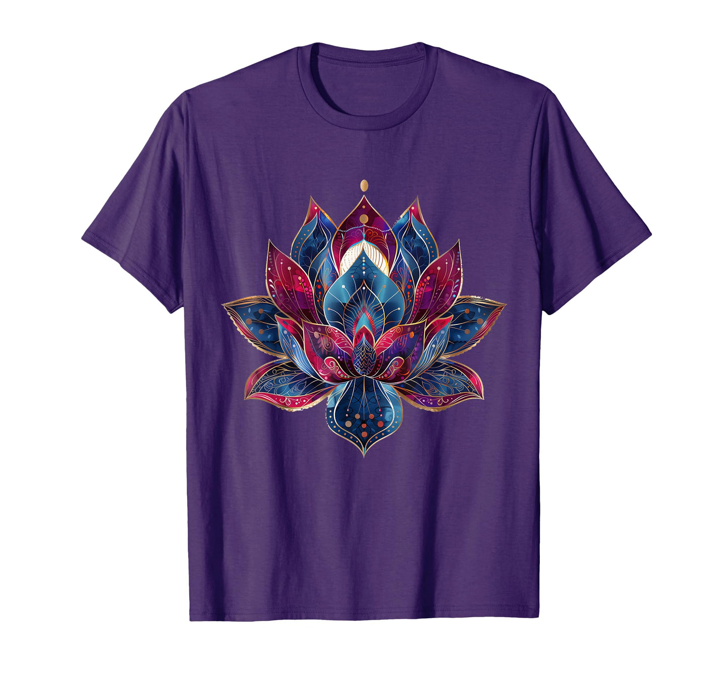 Lotus Flower Vintage Japanese Zen Buddhist Buddhism Yoga T-Shirt