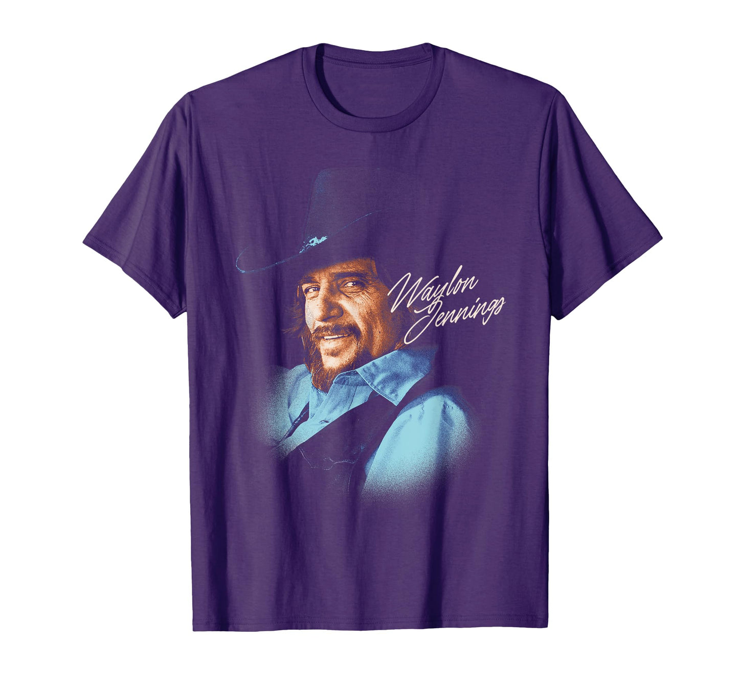 Waylon Jennings - Portrait T-Shirt