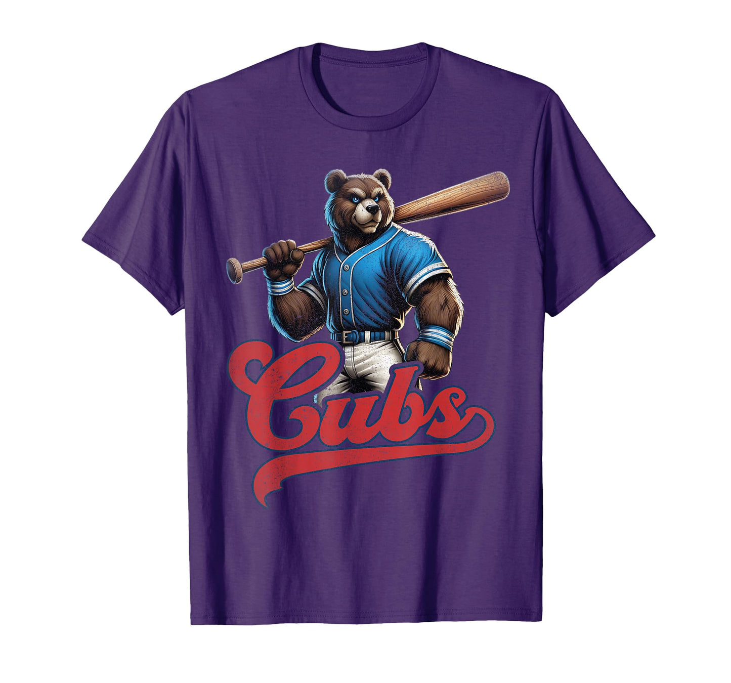 Cubs Apparel Men Women Kids Retro T-Shirt