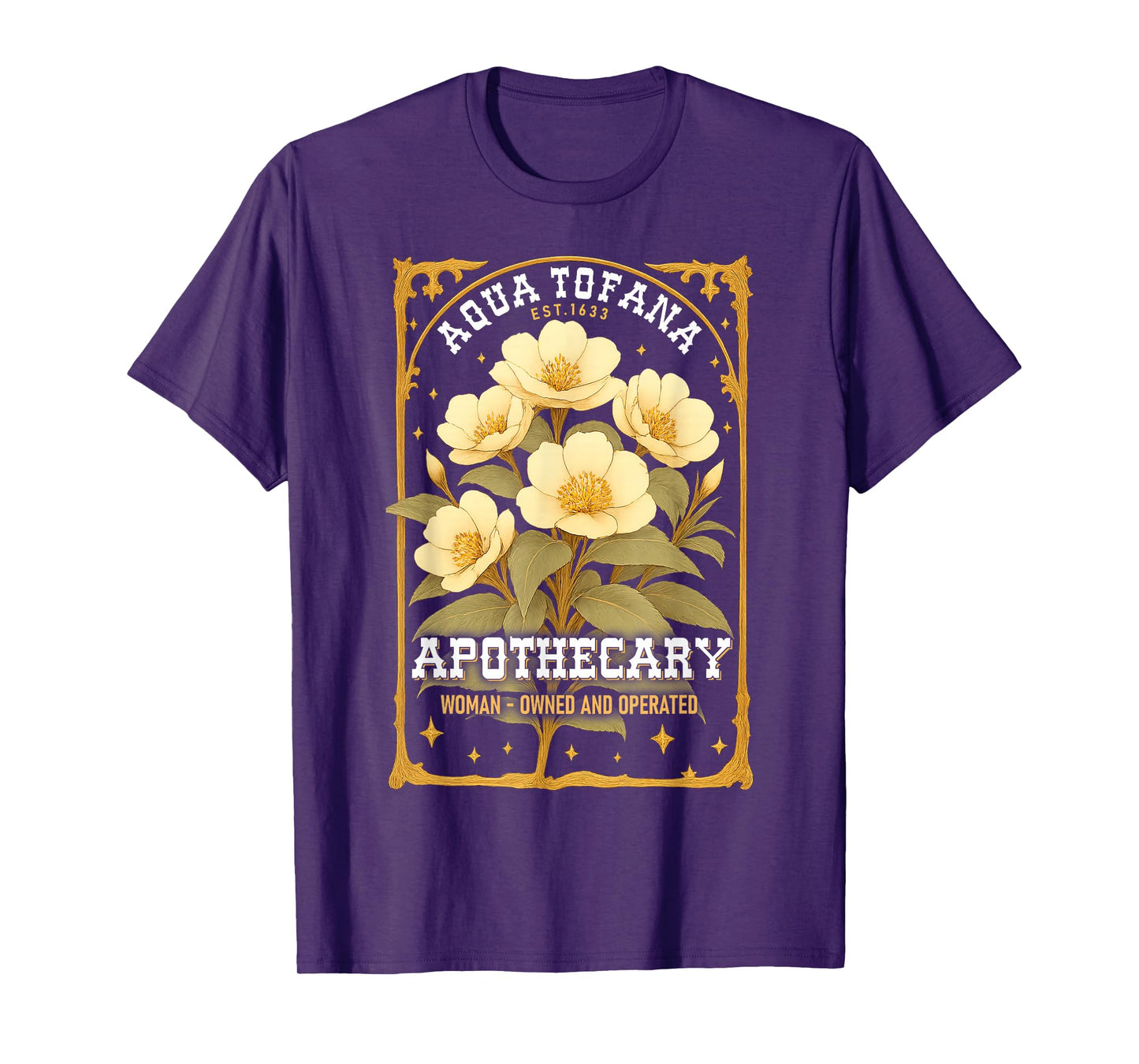 Aqua Tofana Apothecary for Women Empowerment Vintage Look T-Shirt