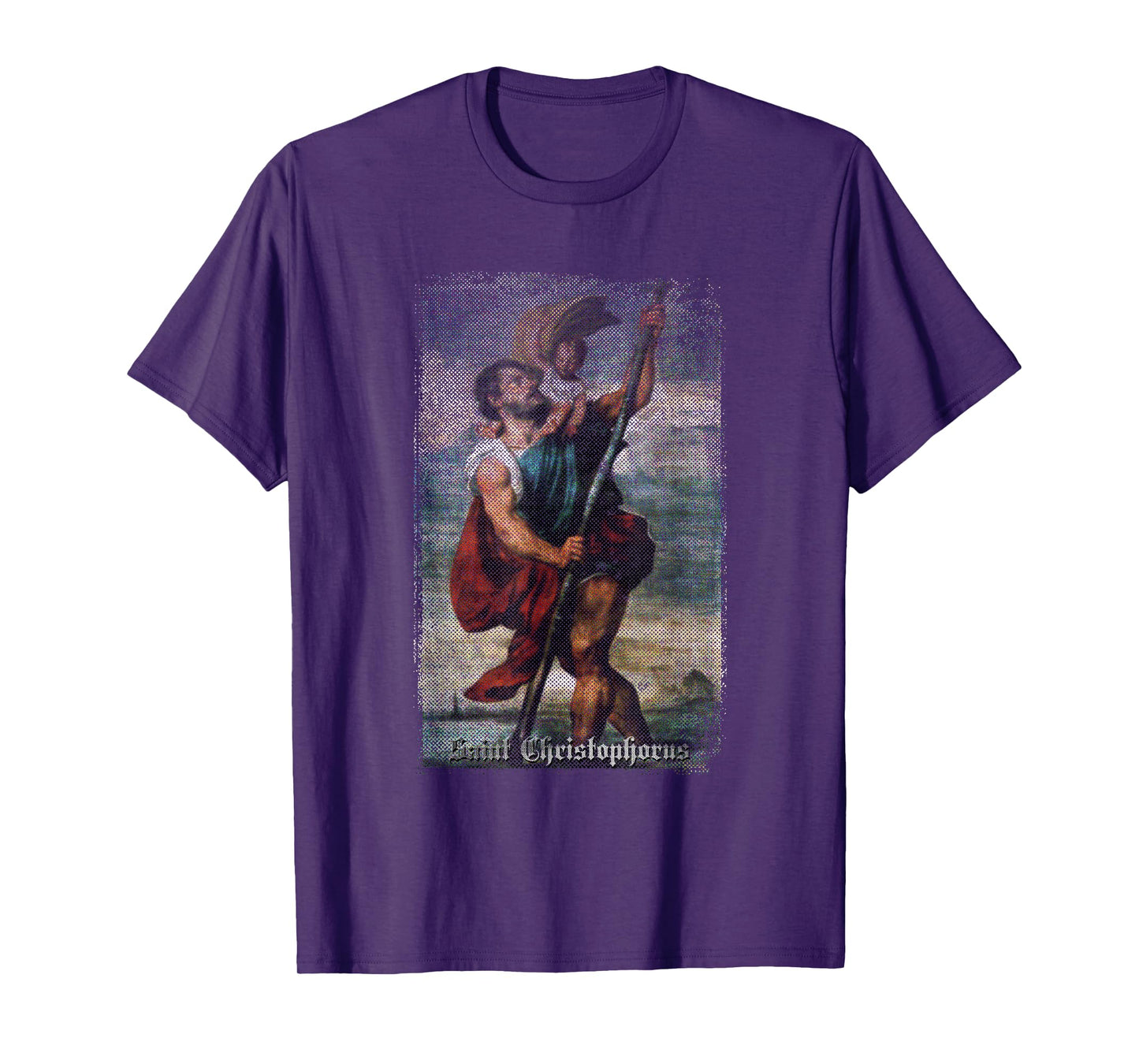 St Christopher - Patron Saint of Drivers T-Shirt