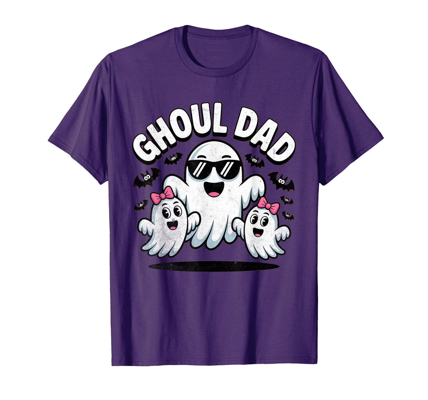 Ghoul Dad Vintage Daddy Ghost Funny Halloween T-Shirt