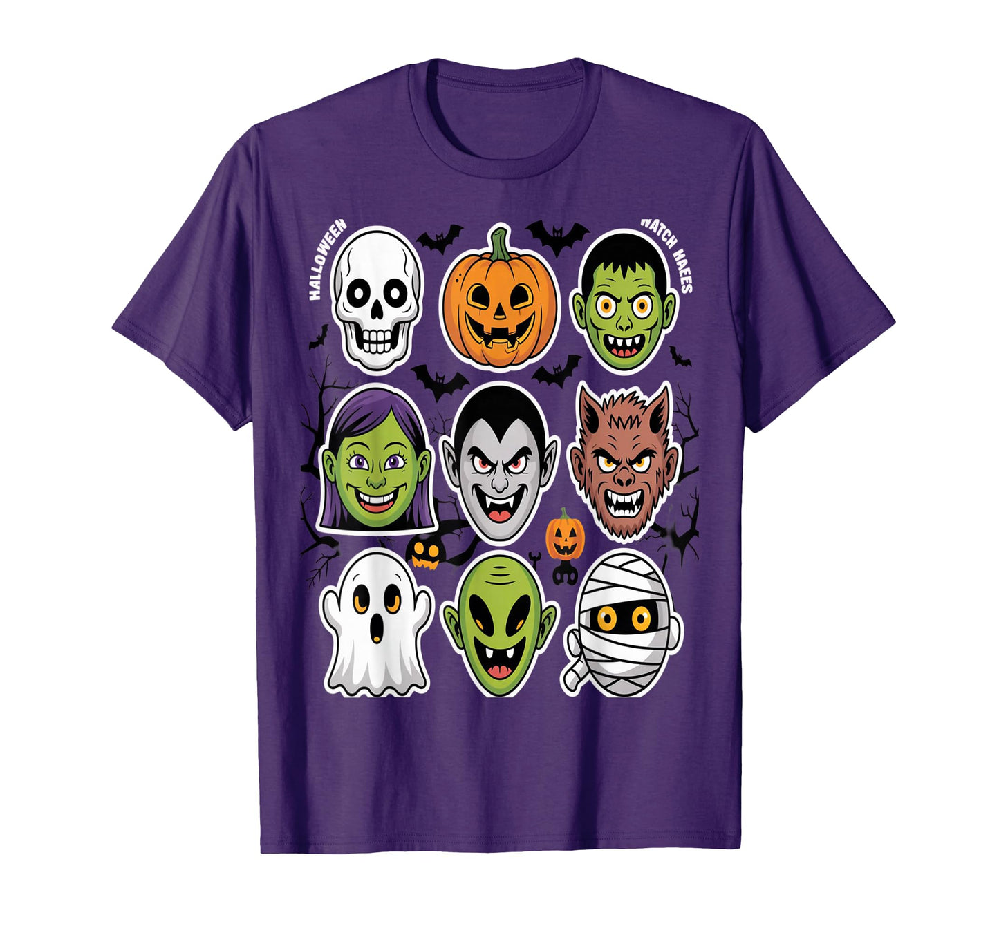Halloween Building T-Shirt