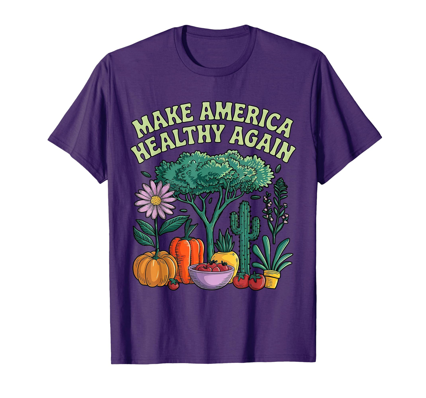 Make America Healthy Again MAHA Funny Men Women T-Shirt