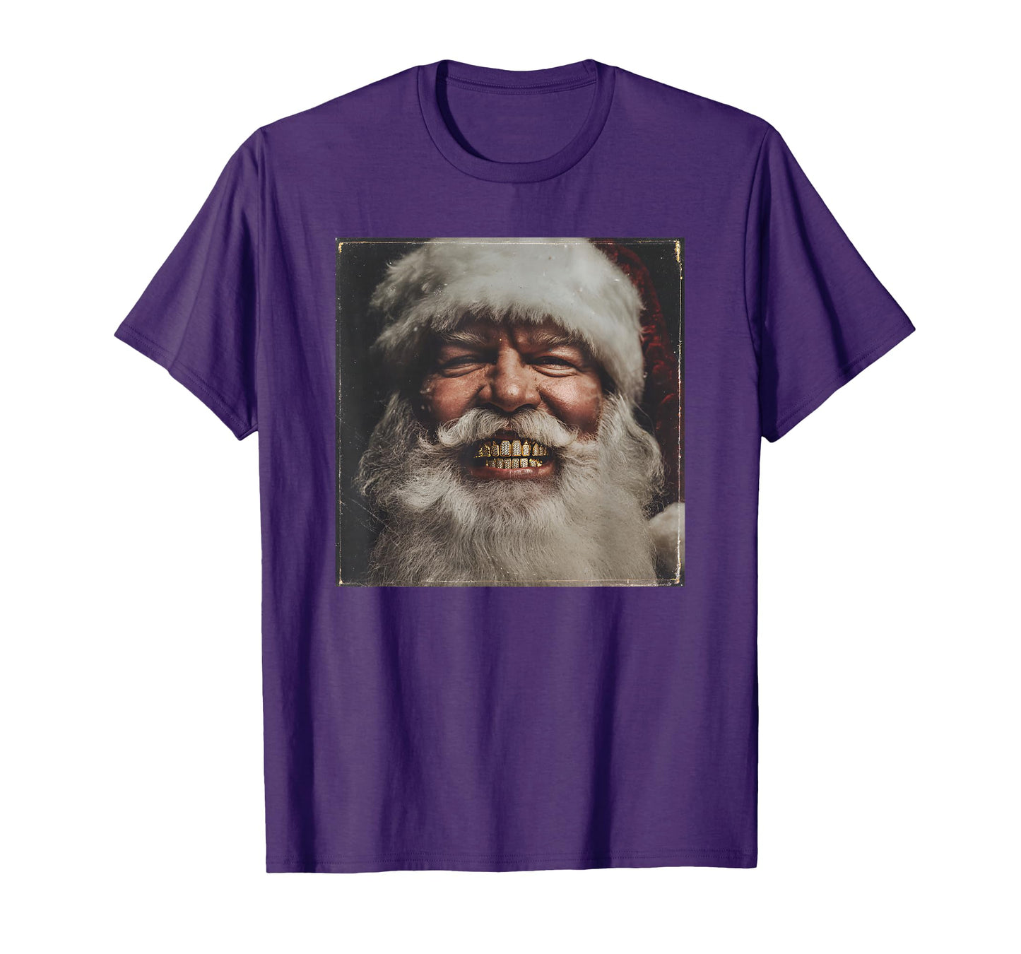 Gold Grillz Santa Claus T-Shirt