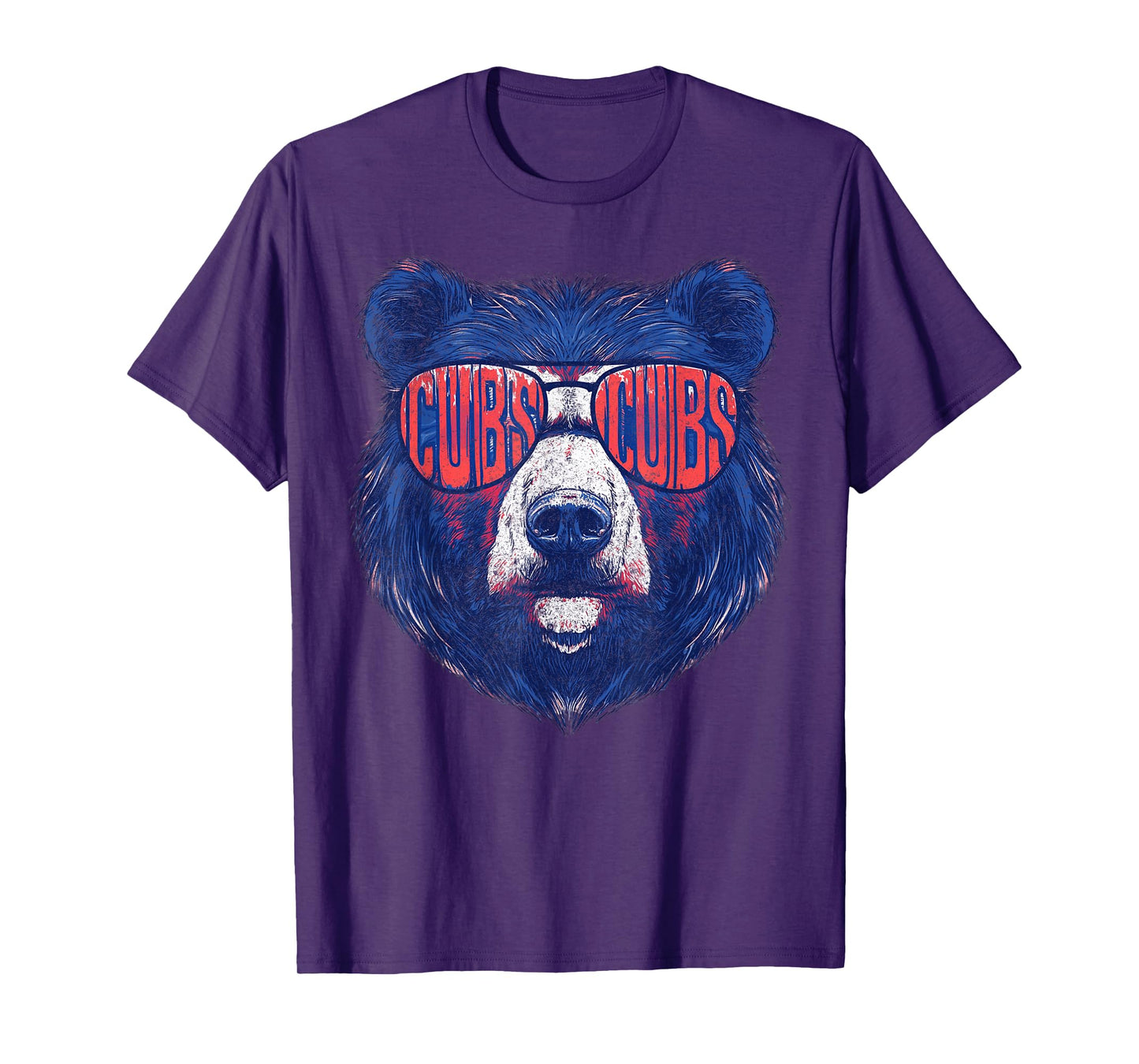 Cubs Wearing Sunglasses Retro Vintage T-Shirt