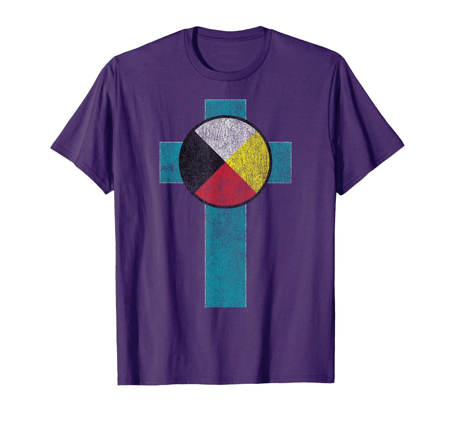 Medicine Wheel - Native American Indian Christians T-Shirt