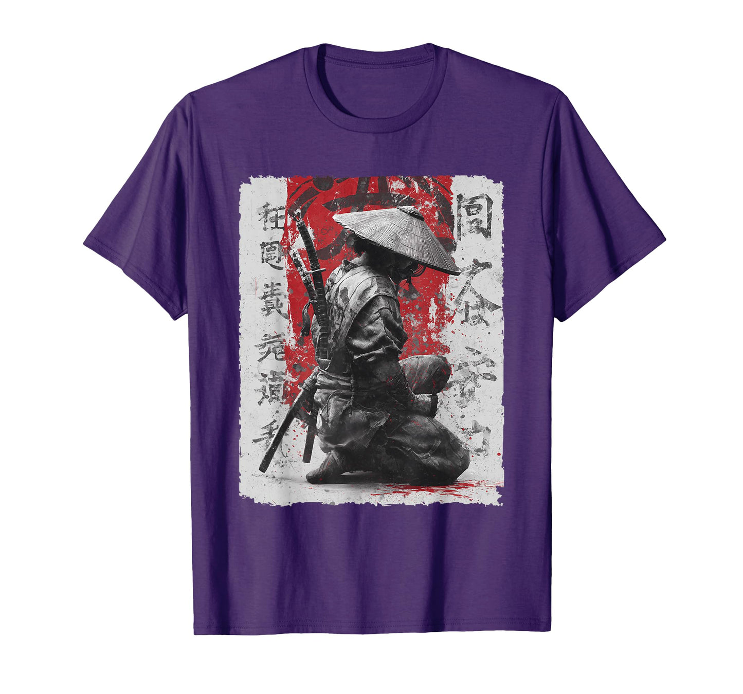 Samurai, Sword & Warrior, Men | Japanese Katana, Manga Anime T-Shirt