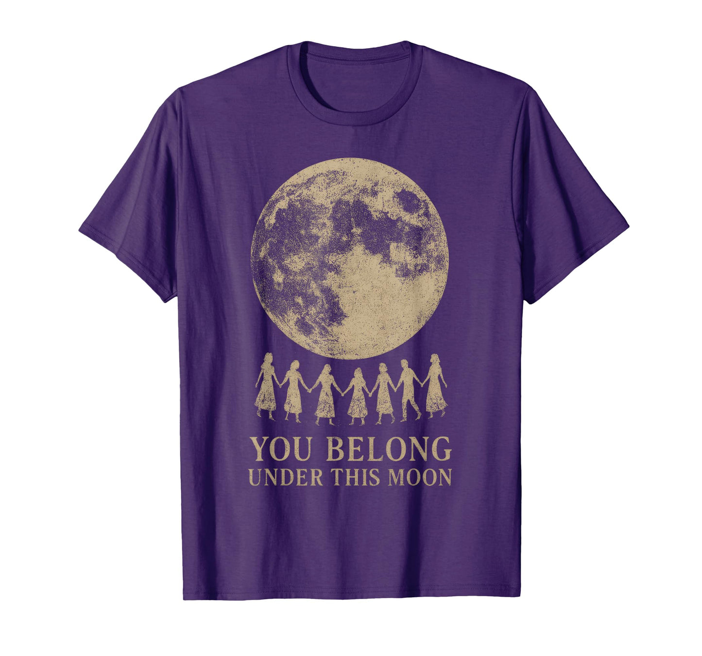 Wiccan Witch Pagan Full Moon Ritual Tee T-Shirt