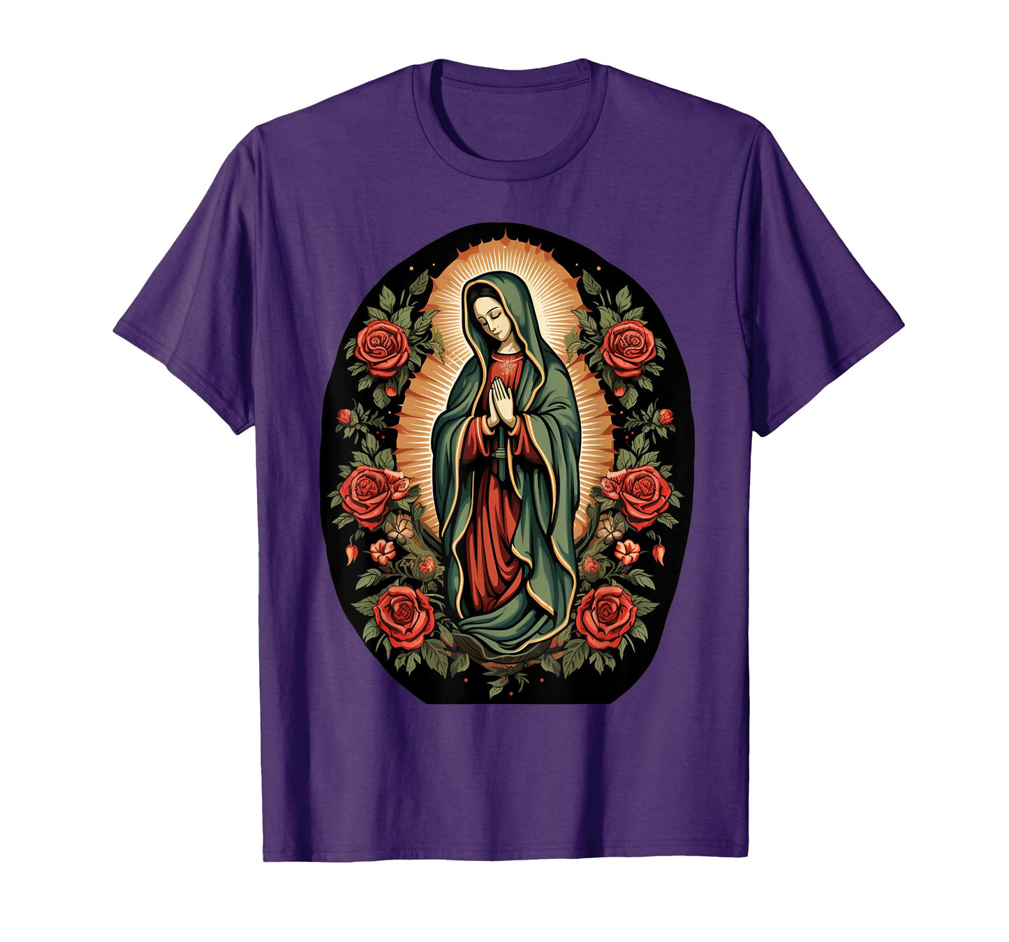 Our Lady of Guadalupe Sant Mary For Christians, Catholics T-Shirt