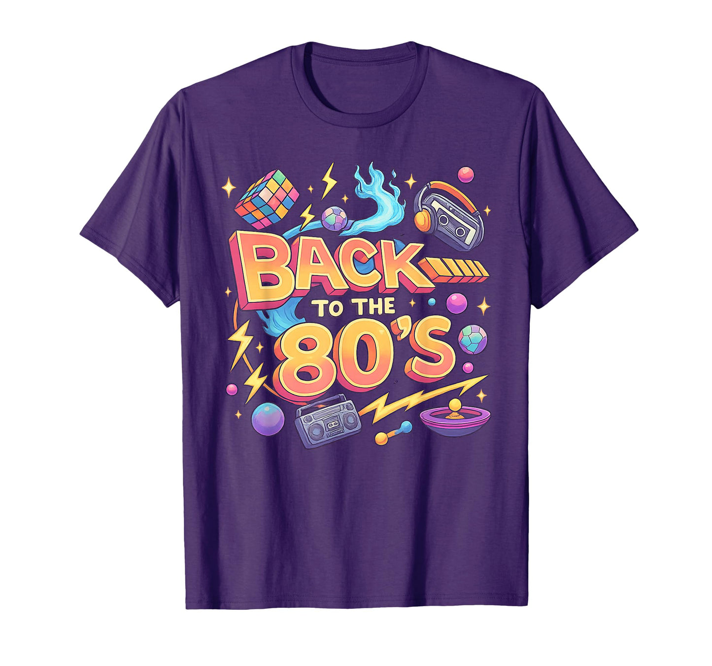 Back to the 80s Old School Retro 80's Throwback Design T-Shirt
