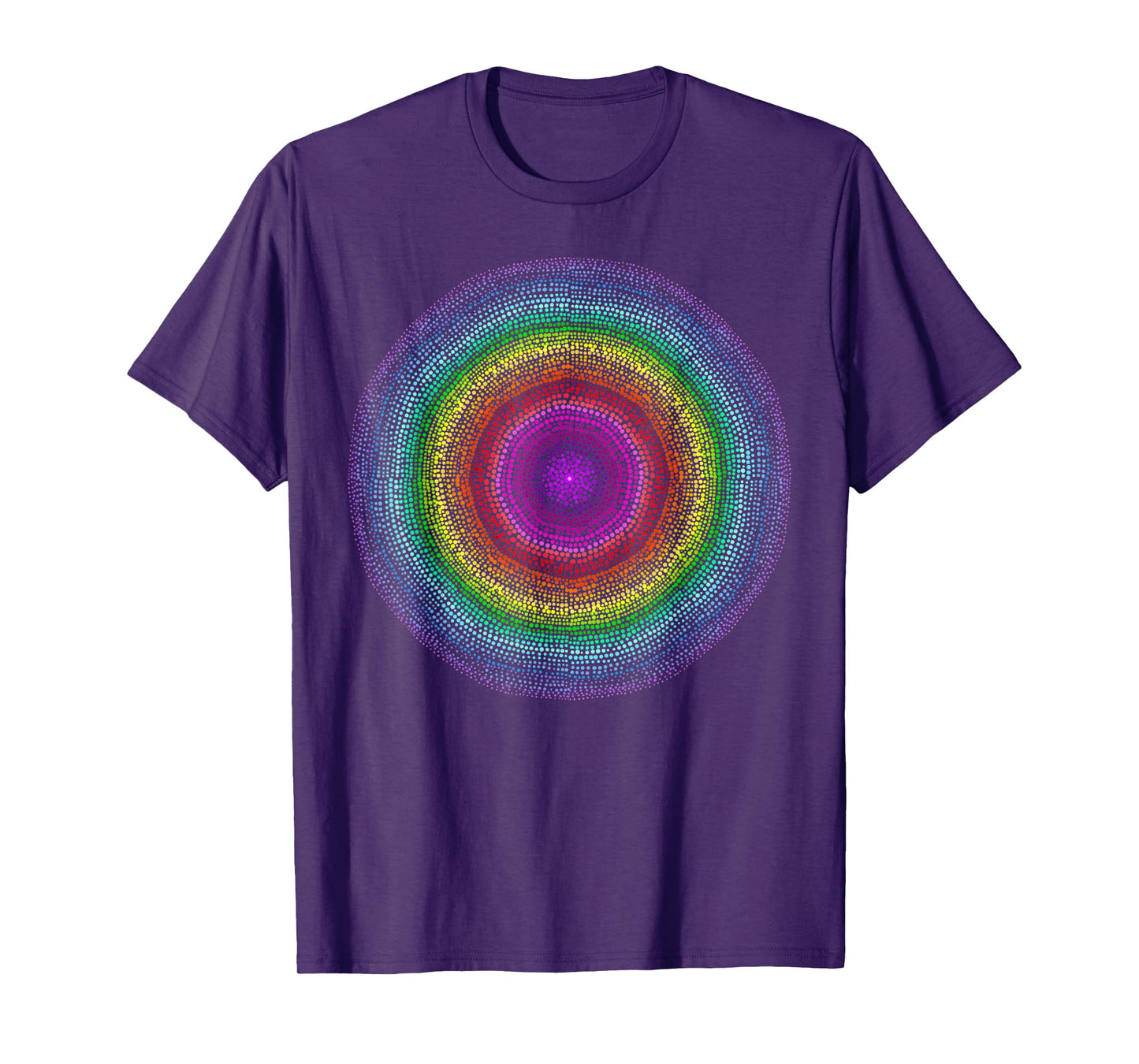 Yoga, mindfulness, and meditation in a vivid mandala T-Shirt