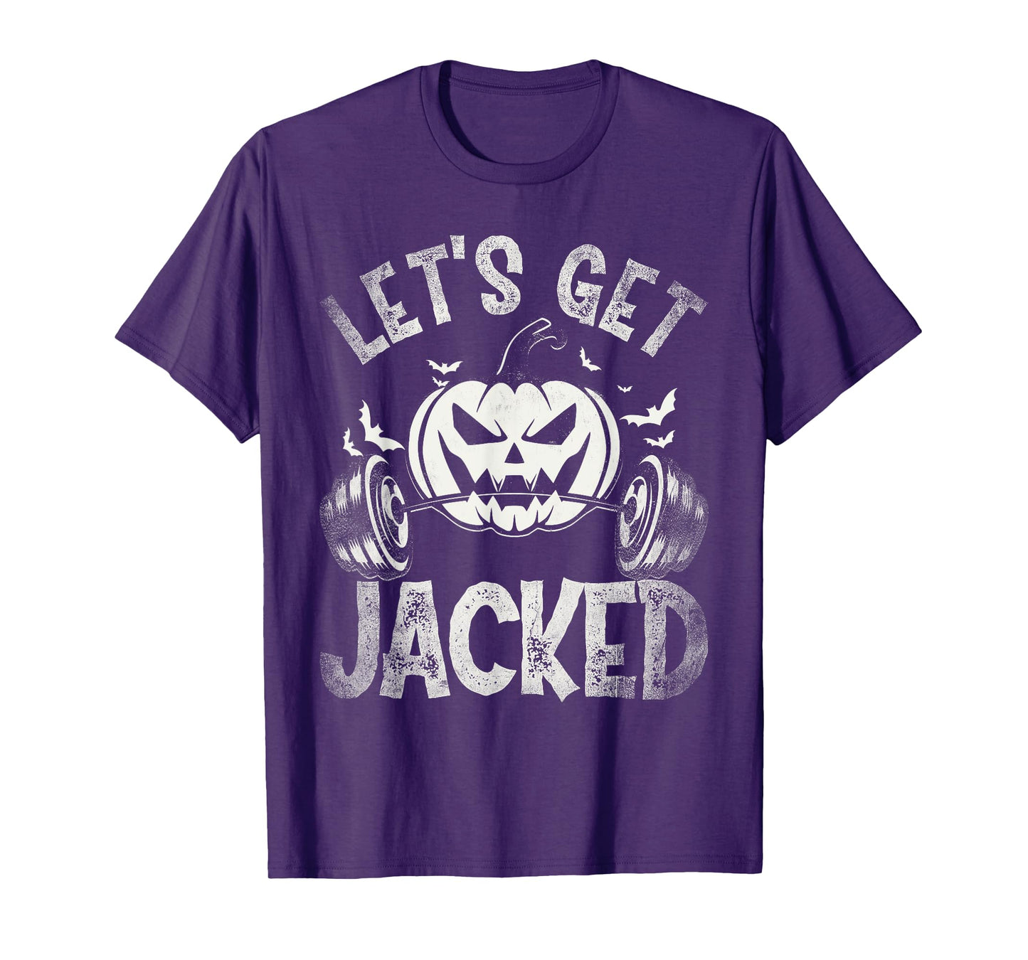 Funny Quote For Gym Halloween Let's Get Jacked T-Shirt