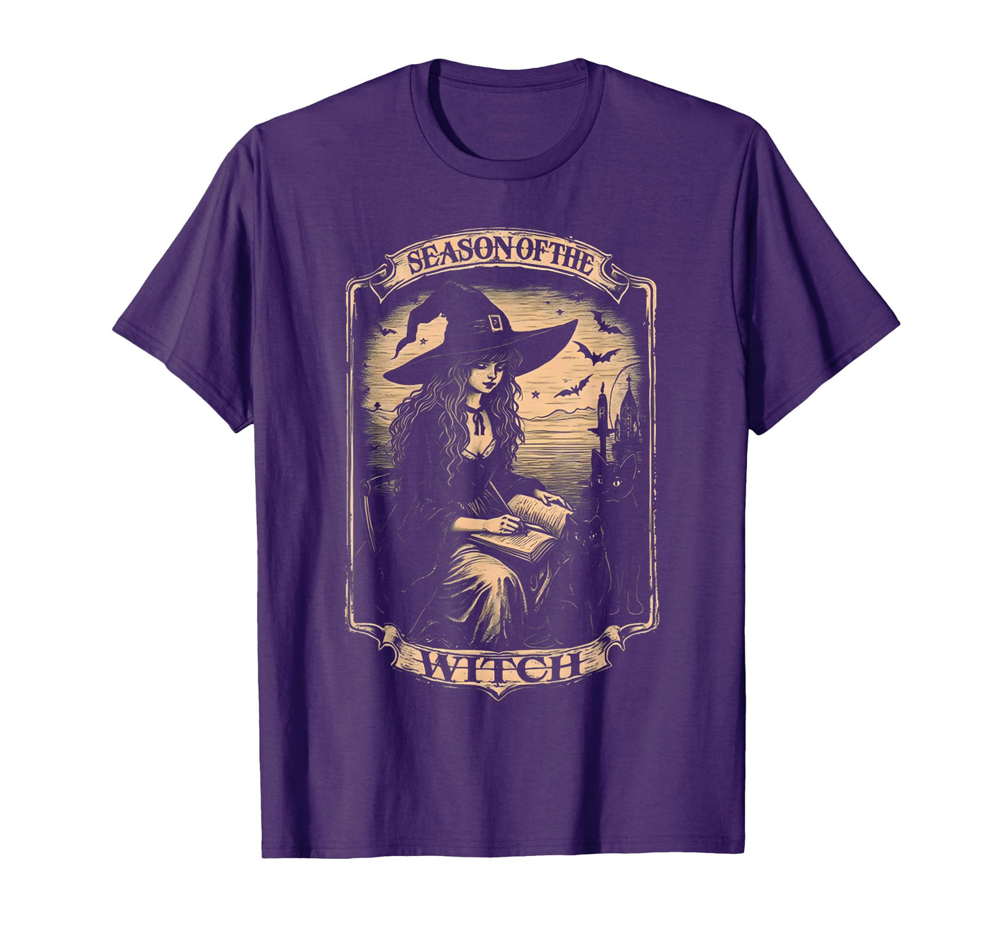 Halloween Gothic Classic Season of The Witch Party Costume T-Shirt