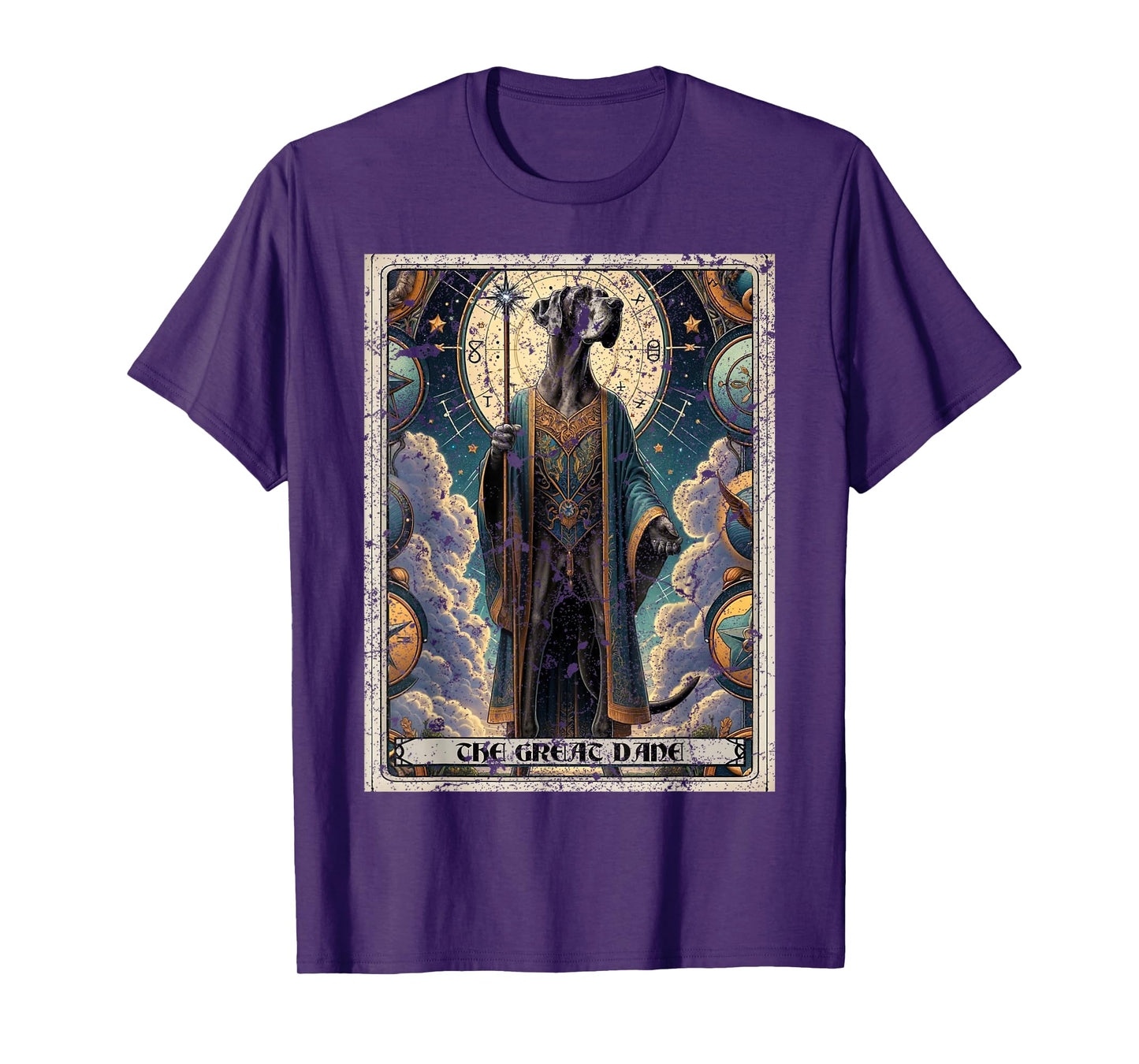 Great Dane Tarot Card Dog T-Shirt