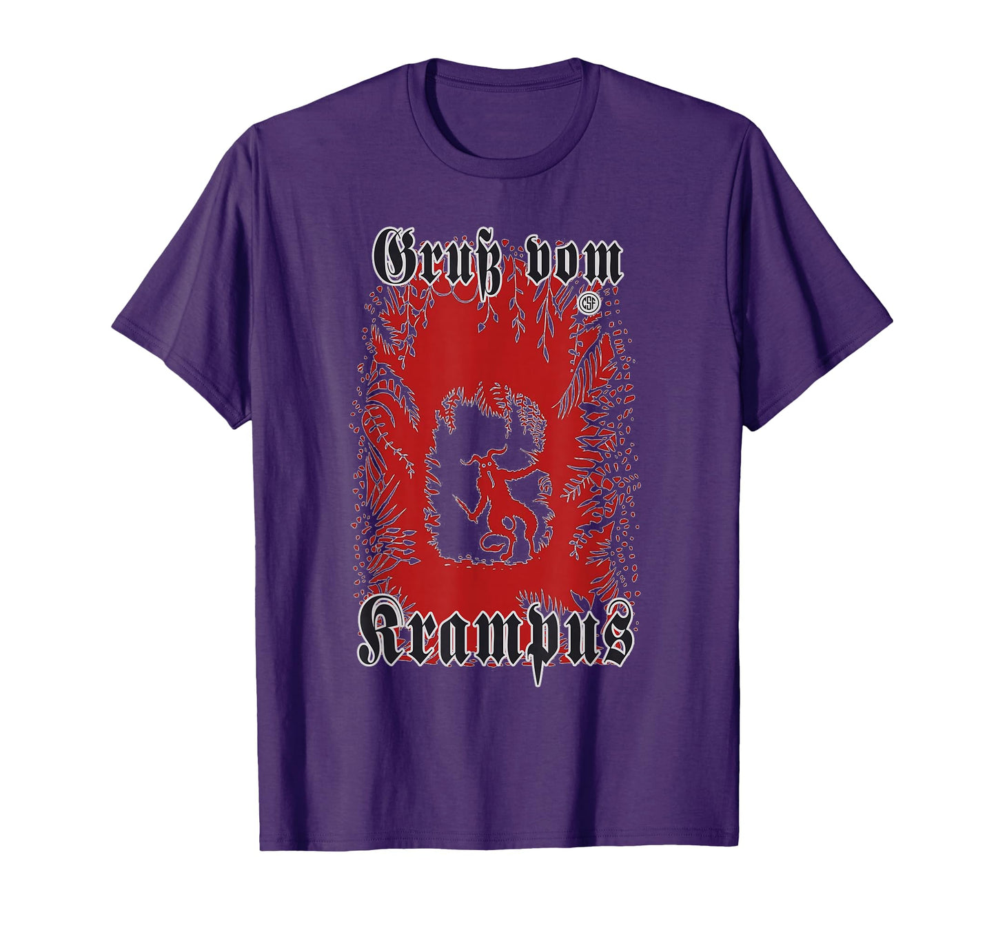 Greeting from Krampus Christmas Legend Figure T-Shirt