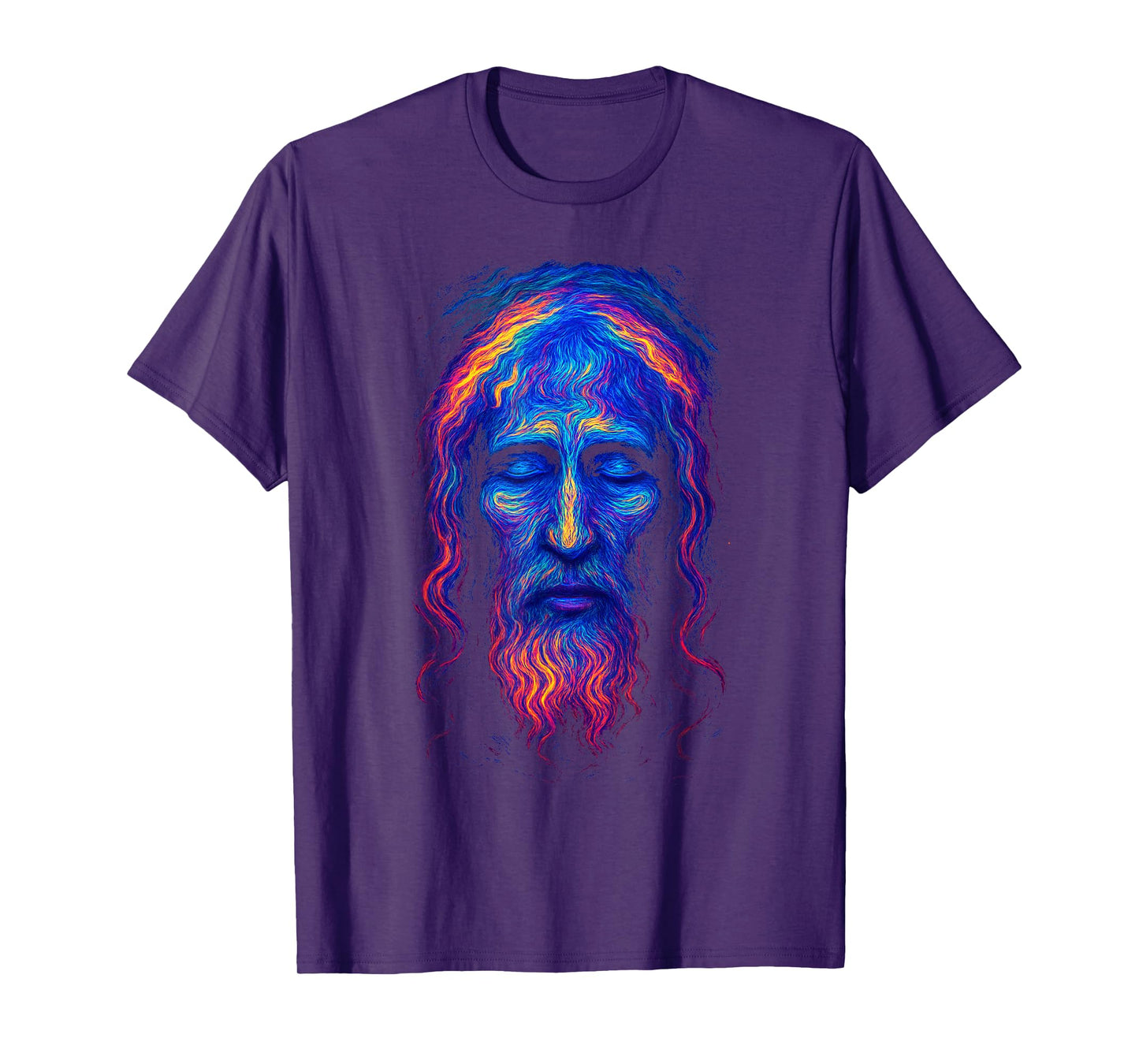 Shroud of Turin Inspired Face of Jesus Art T-Shirt