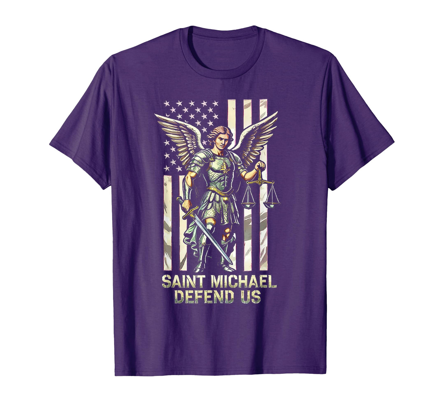 Saint Michael The Archangel Catholic T-Shirt