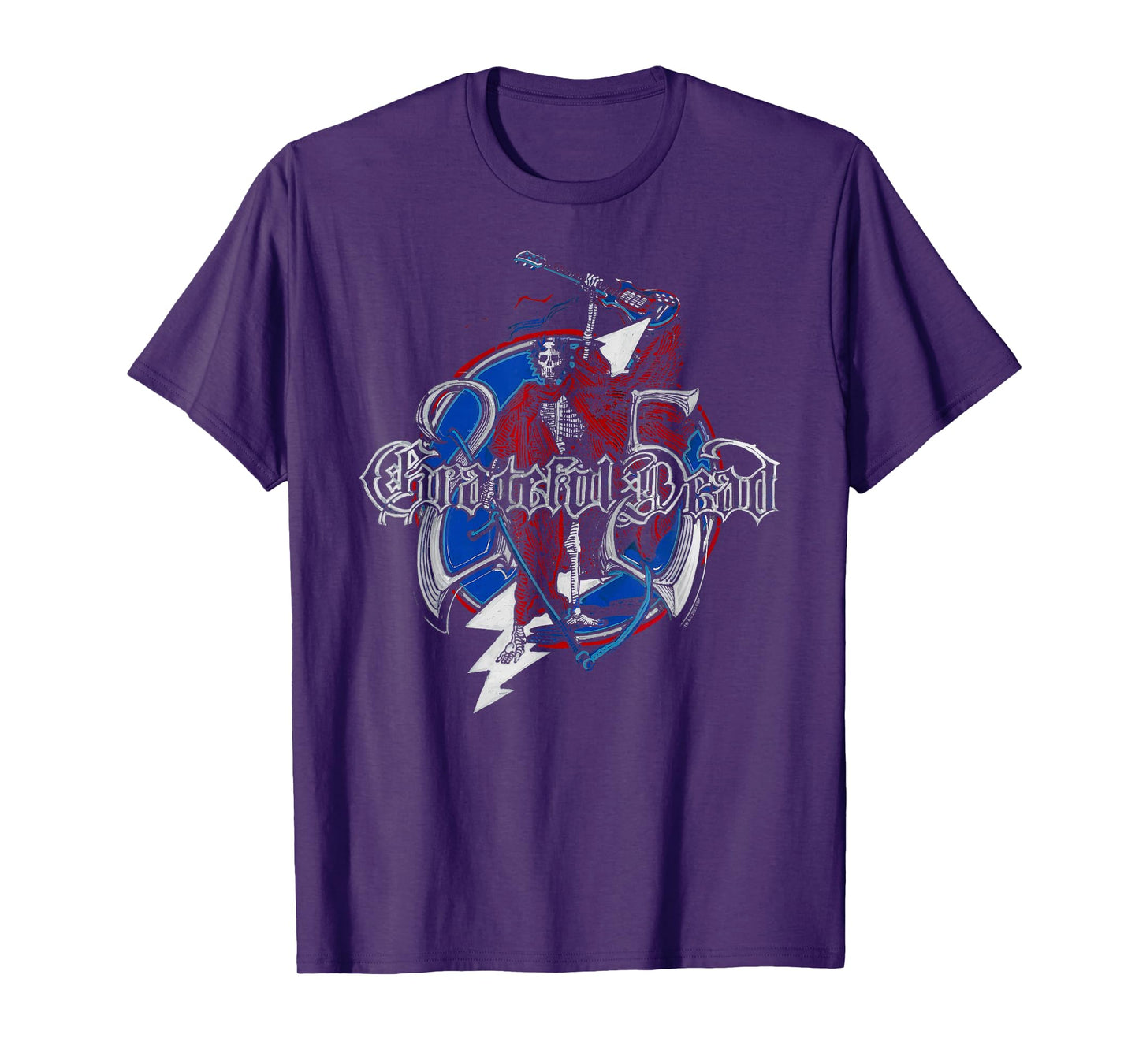 Grateful Dead 25th Anniversary Skeleton Vintage Band T-Shirt